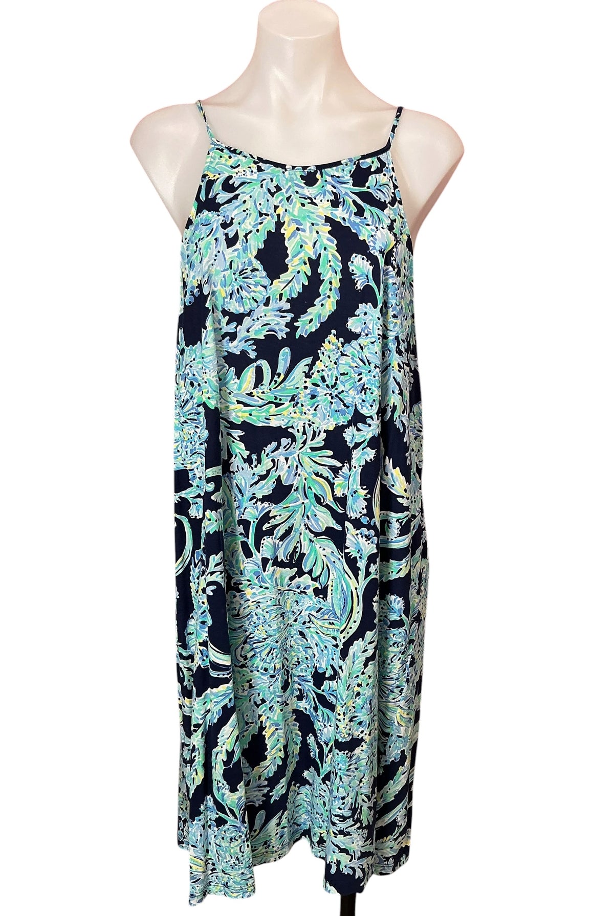 Lilly Pulitzer High Tide Navy Scuba Doo - Size XL