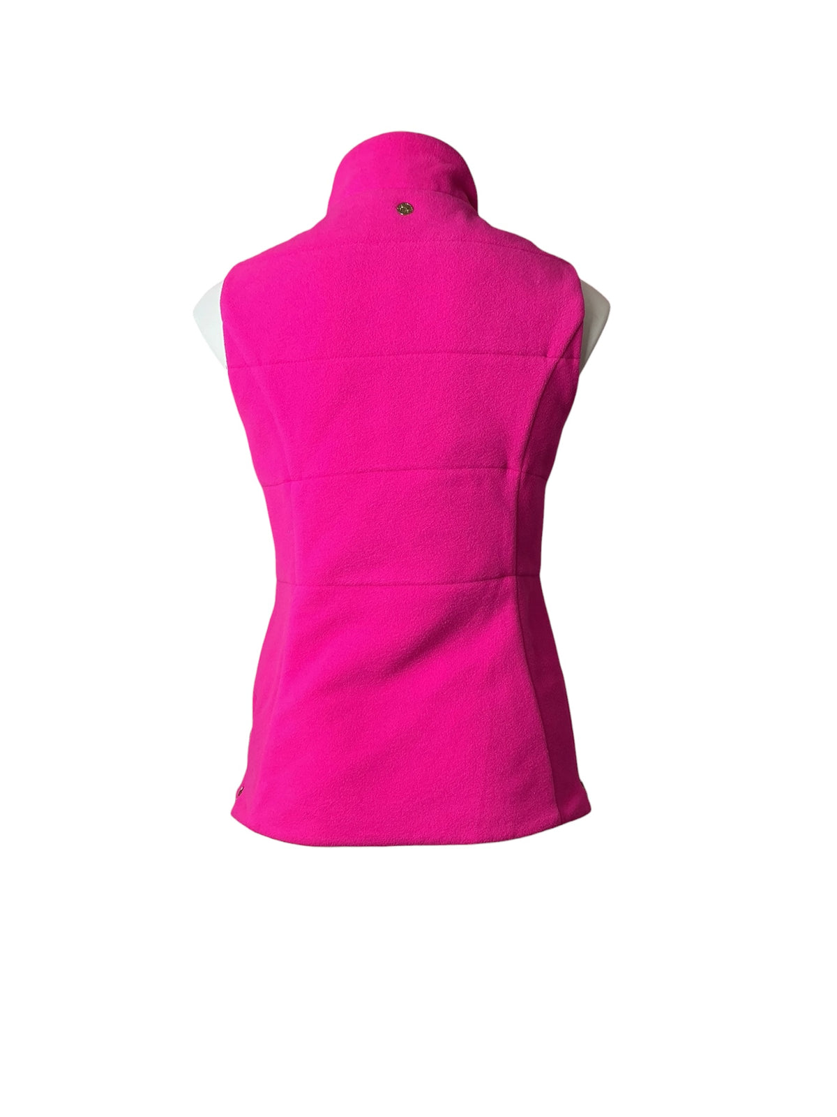 Lilly Pulitzer NWT Brooklee Reversible Vest Bougainvillea Pink - Size S