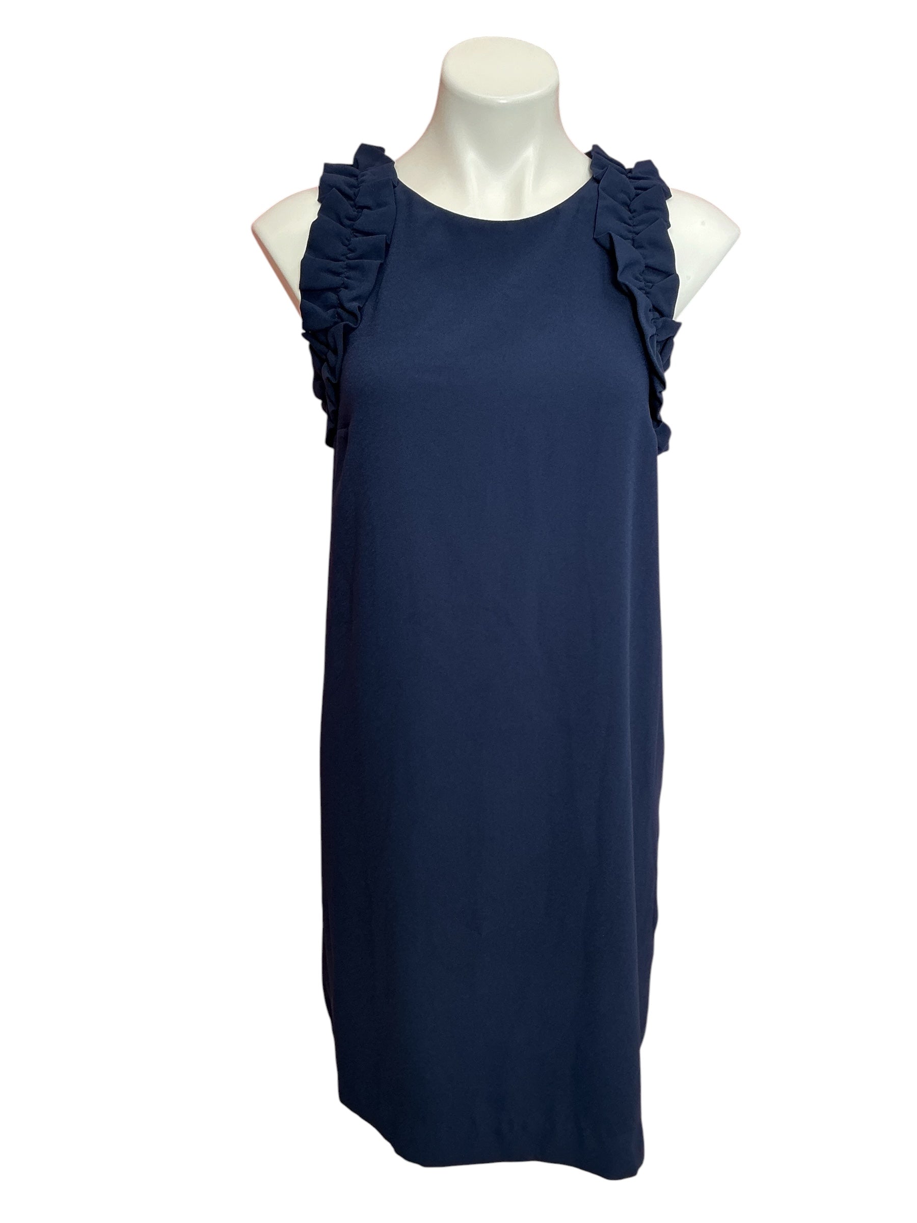 Lilly Pulitzer NWT Kailee Ruffle Shift Dress True Navy - Size XL