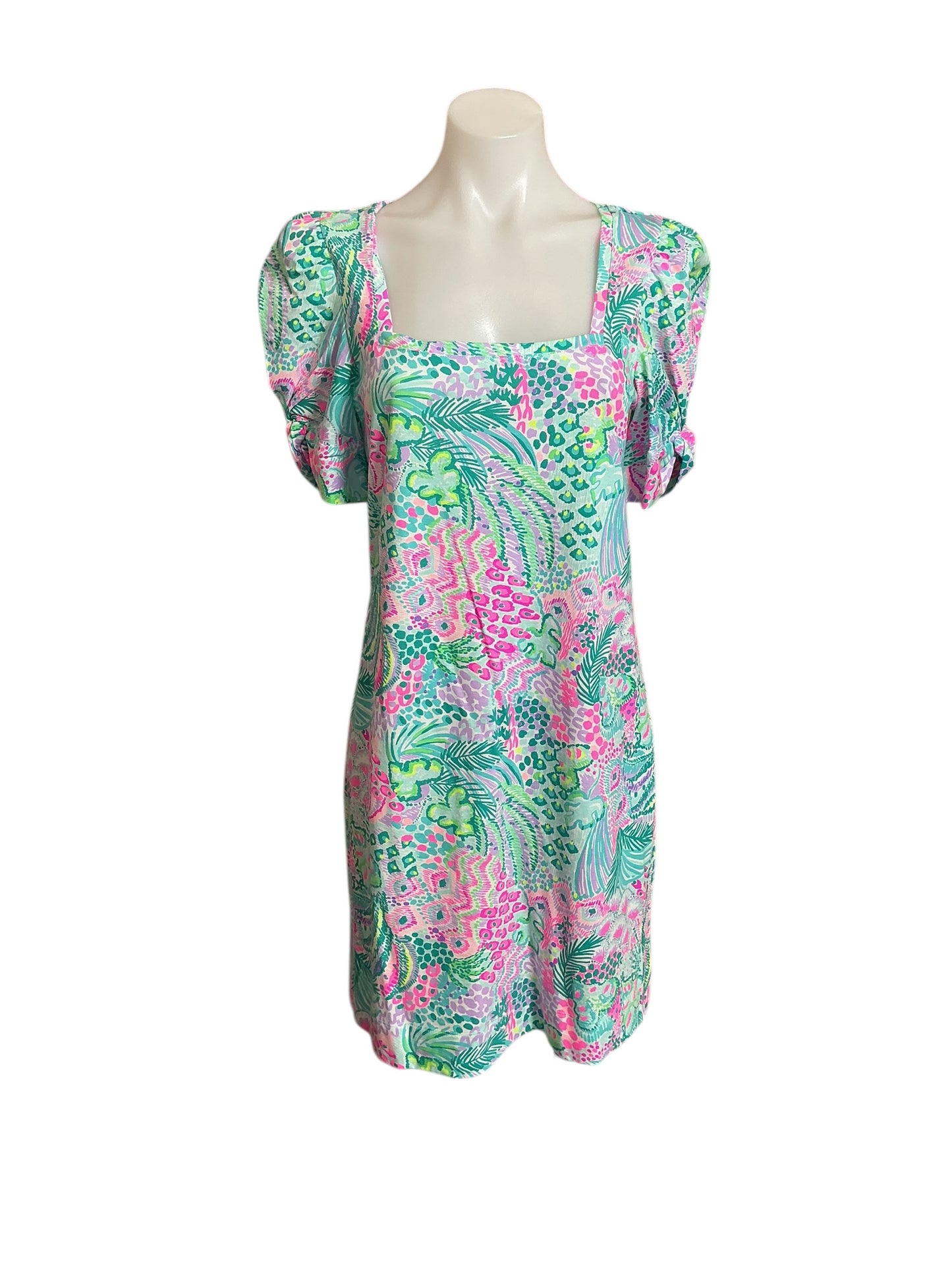 Lilly Pulitzer NWT Haydn Short Sleeve Dress - Multi Banana Split - Size XS