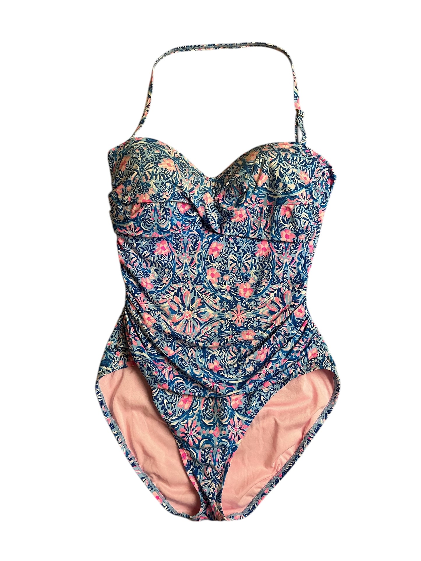 Lilly Pulitzer Flamenco One Piece - Multi Splendor In The Sand - Size 14