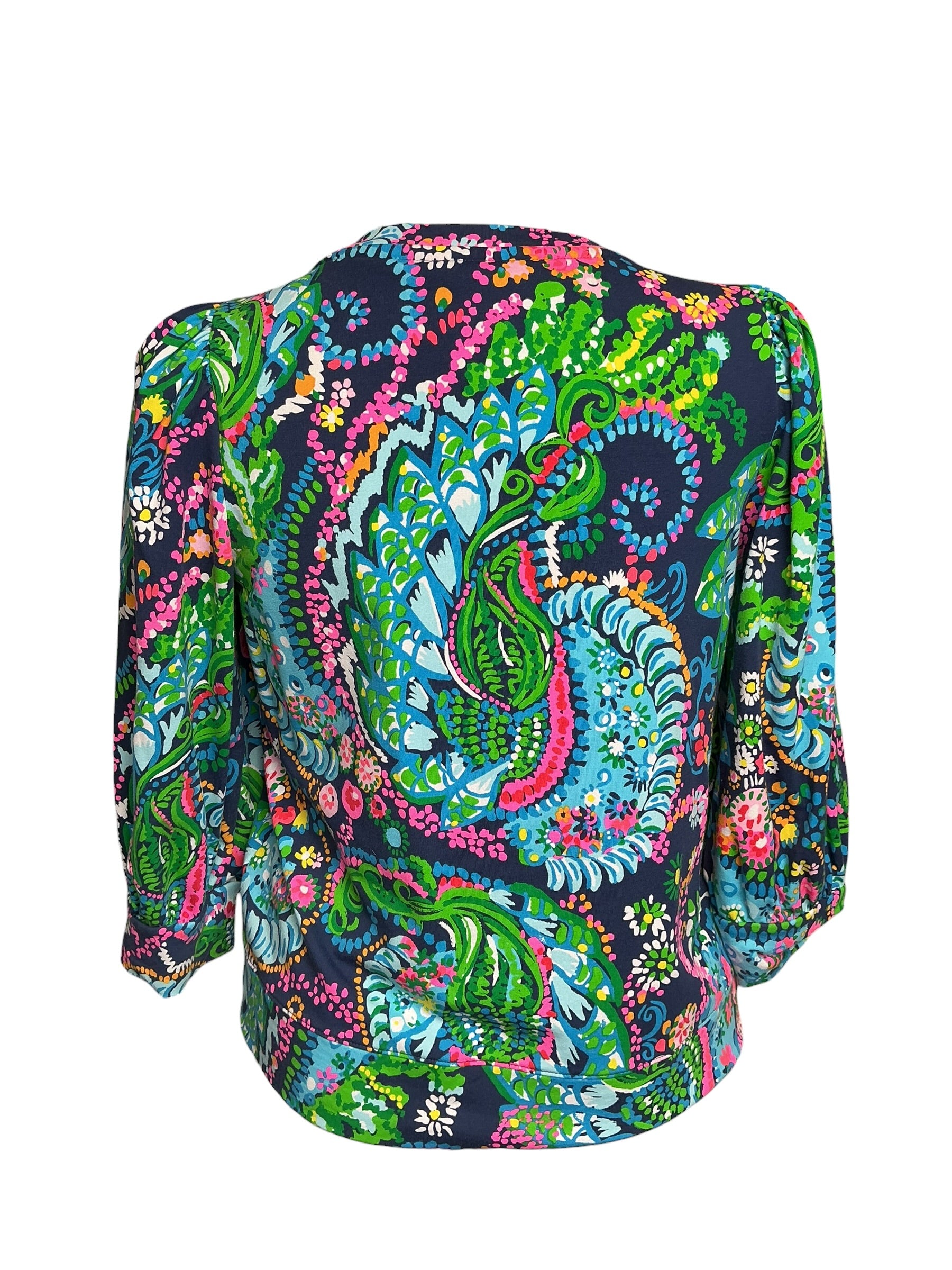 Lilly Pulitzer Corden Sweatshirt - Multi Take Me To The Sea - Size L