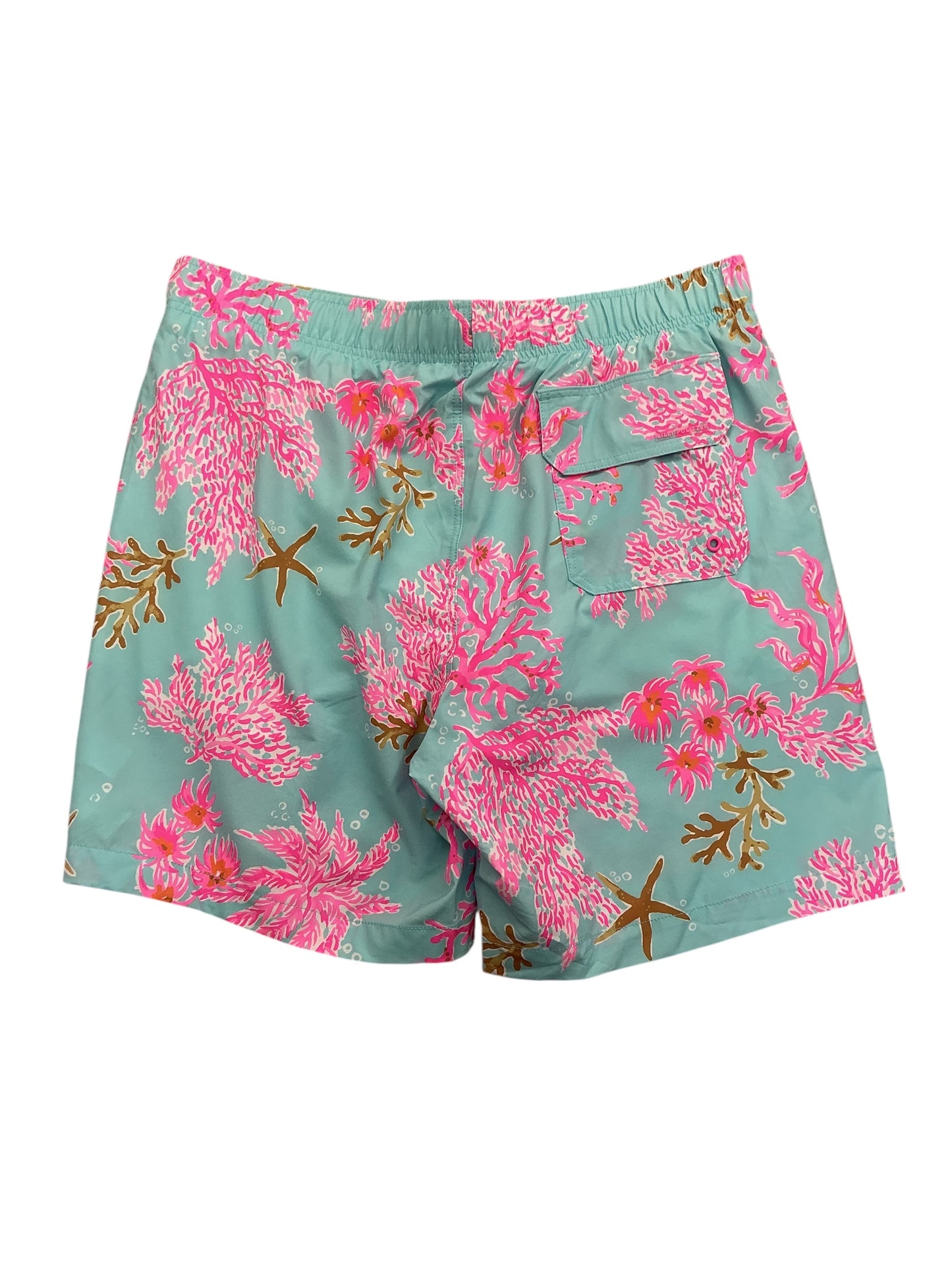 Lilly Pulitzer NWT Mens Stuff Del Lago SW Multi Royal Coral - Size XL