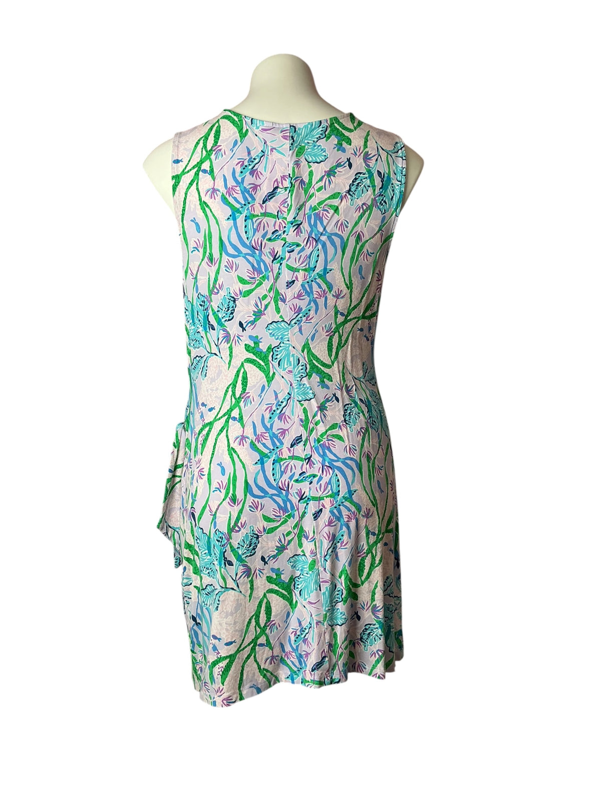 Lilly Pulitzer Bryson Sleeveless Dress Multi Seacret Escape - Size L