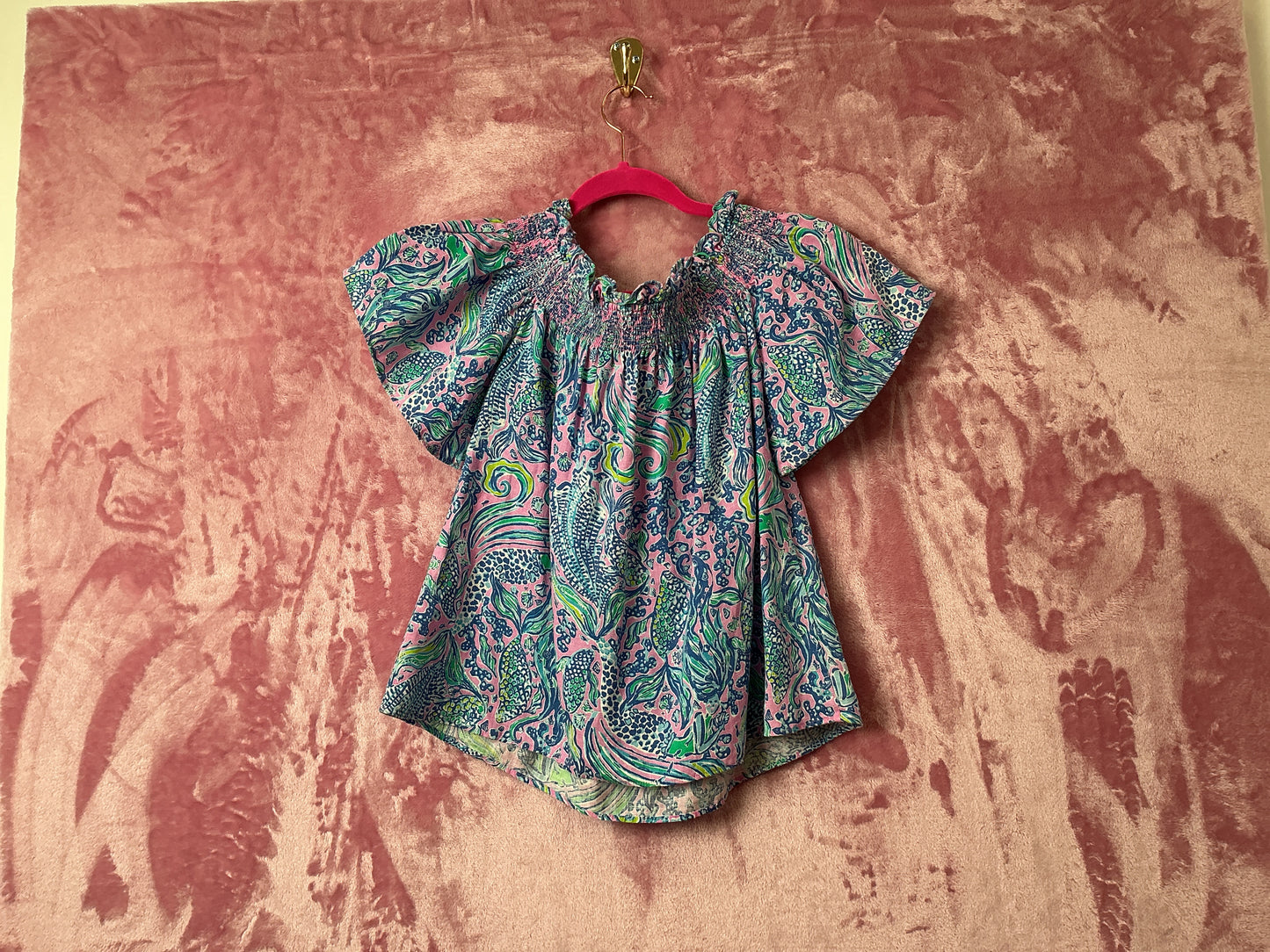Lilly Pulitzer NWT Leanne Off The Shoulder - Size XS