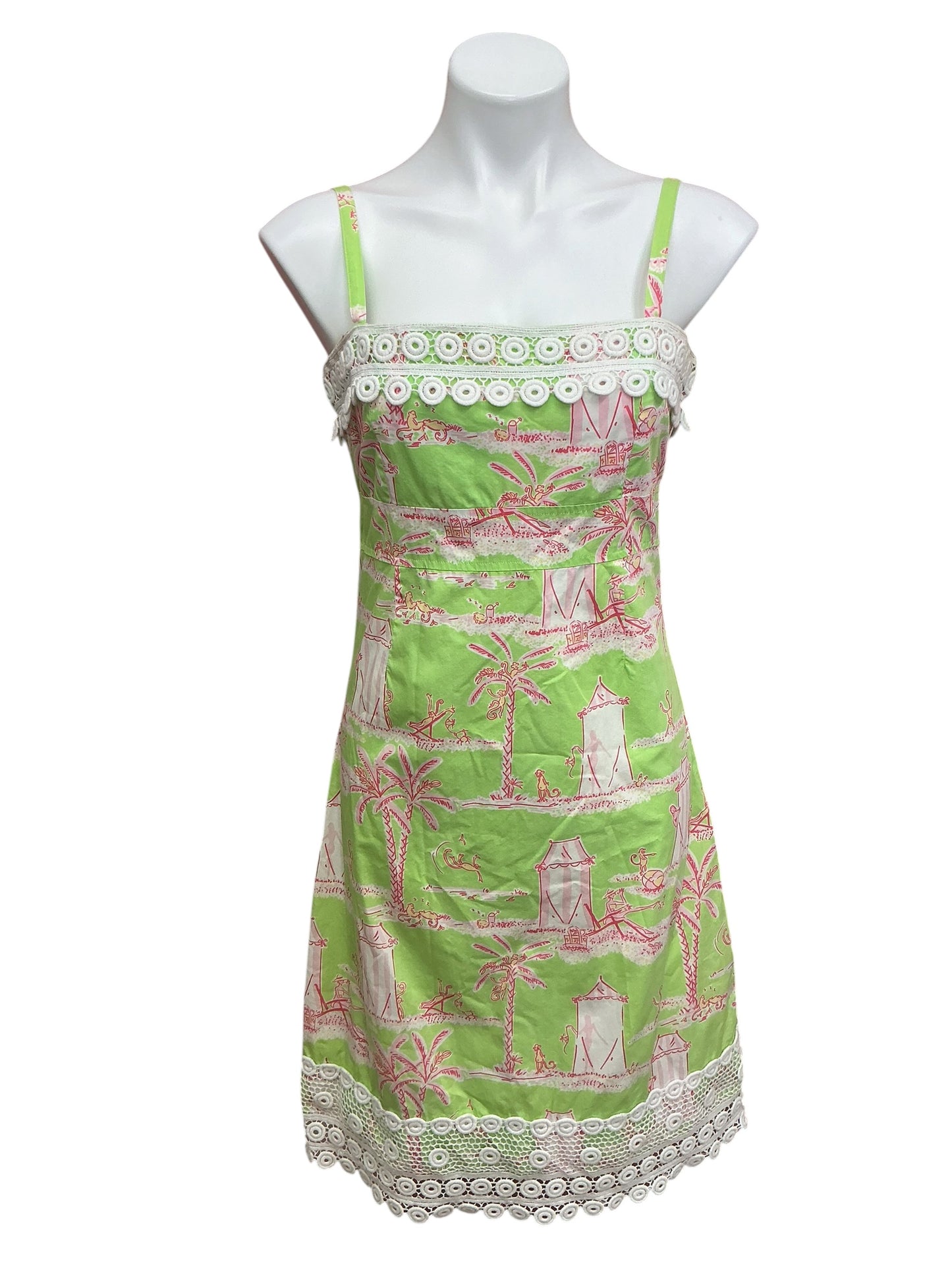 Lilly Pulitzer Vintage Jacqueline Shift Dress Cabana Banana