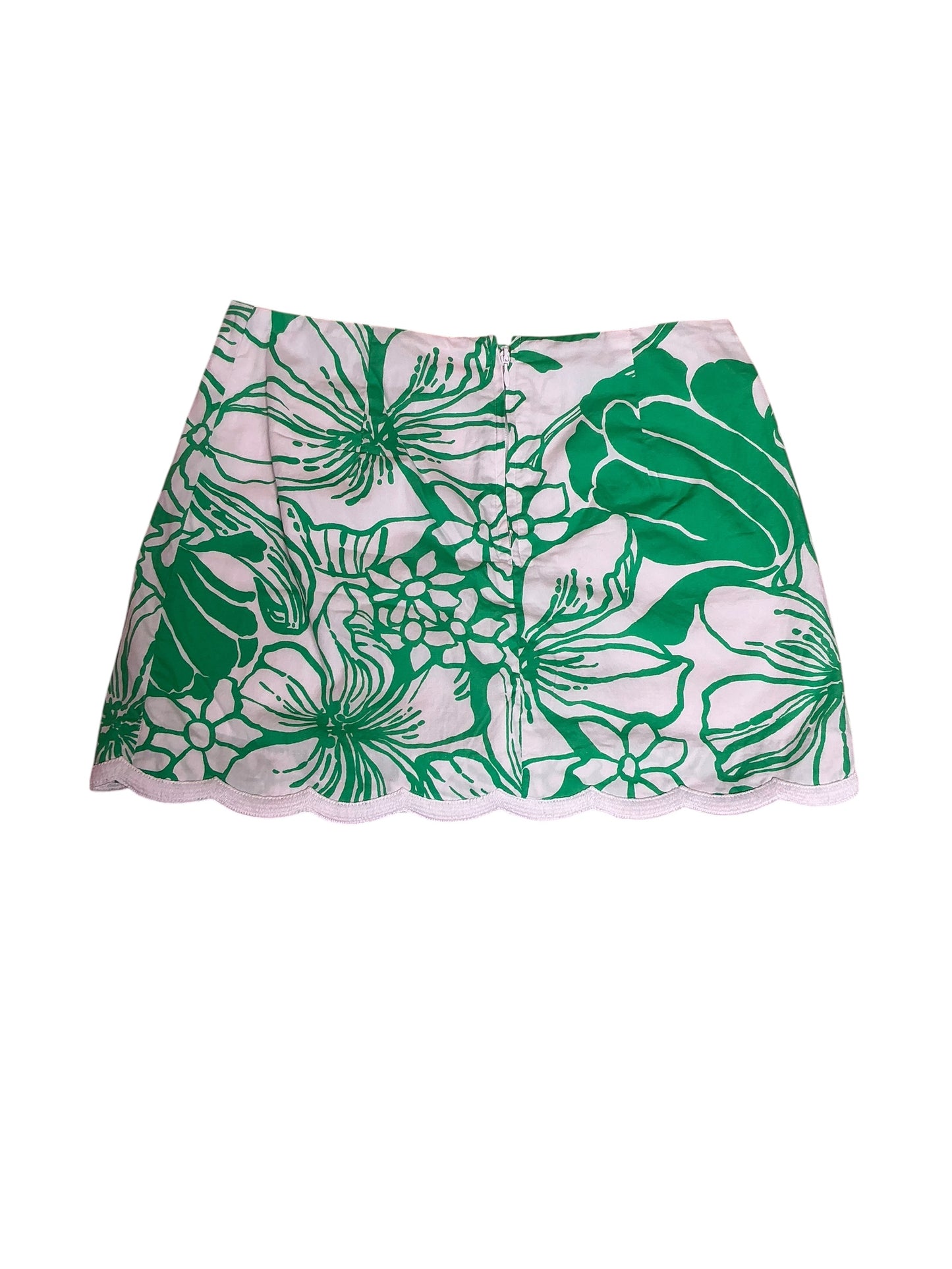 Lilly Pulitzer Michelina Mini Skort Spearmint Oversized Kiss My Tulips - Size 00