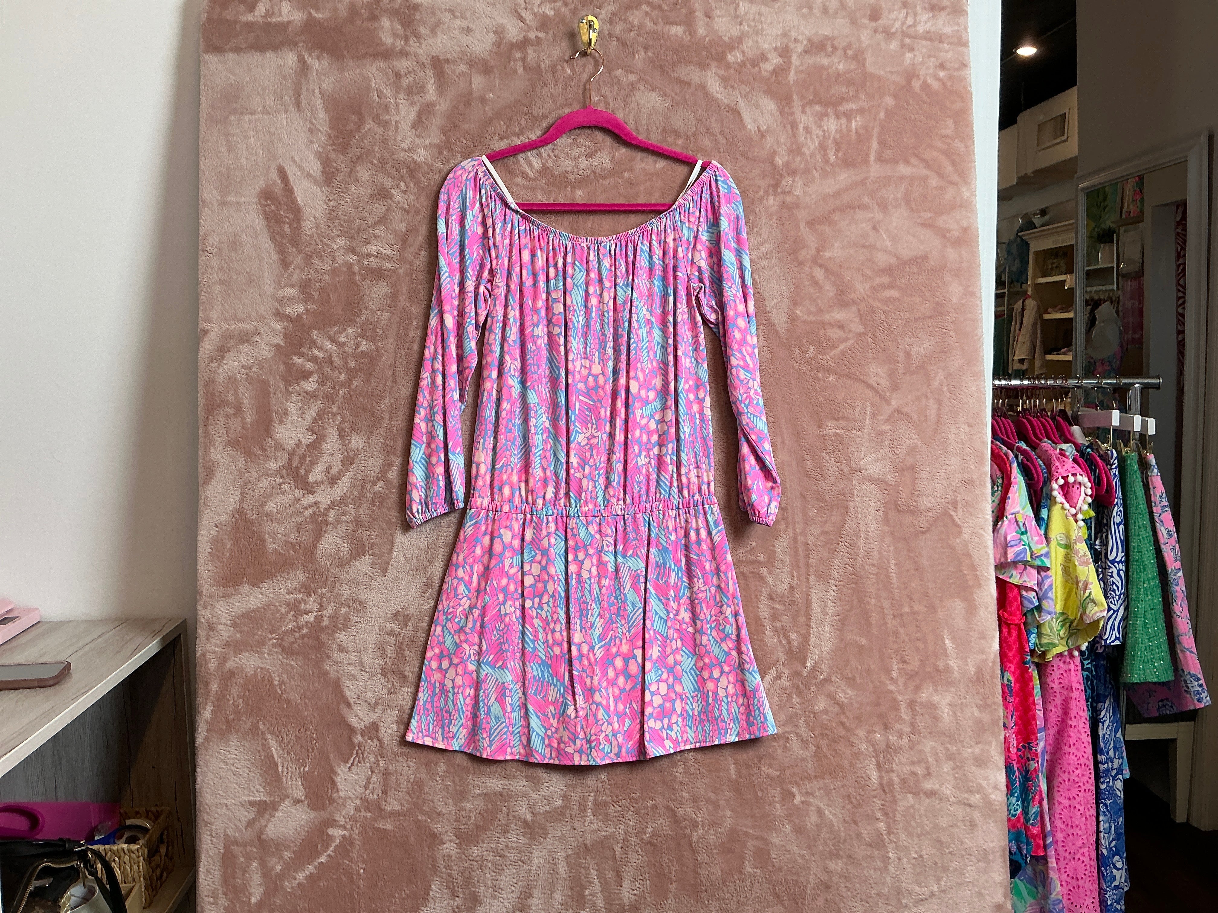 Lilly Pulitzer NWT Lana skort Romper pink sorbet high altitude - Size M