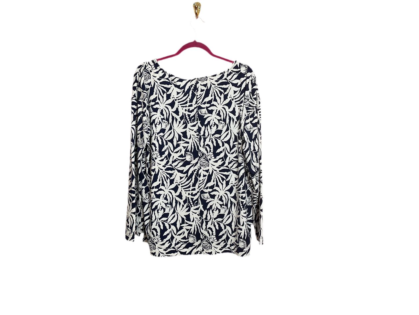 Lilly Pulitzer NWT, Karessa, Low Tide Navy Size L