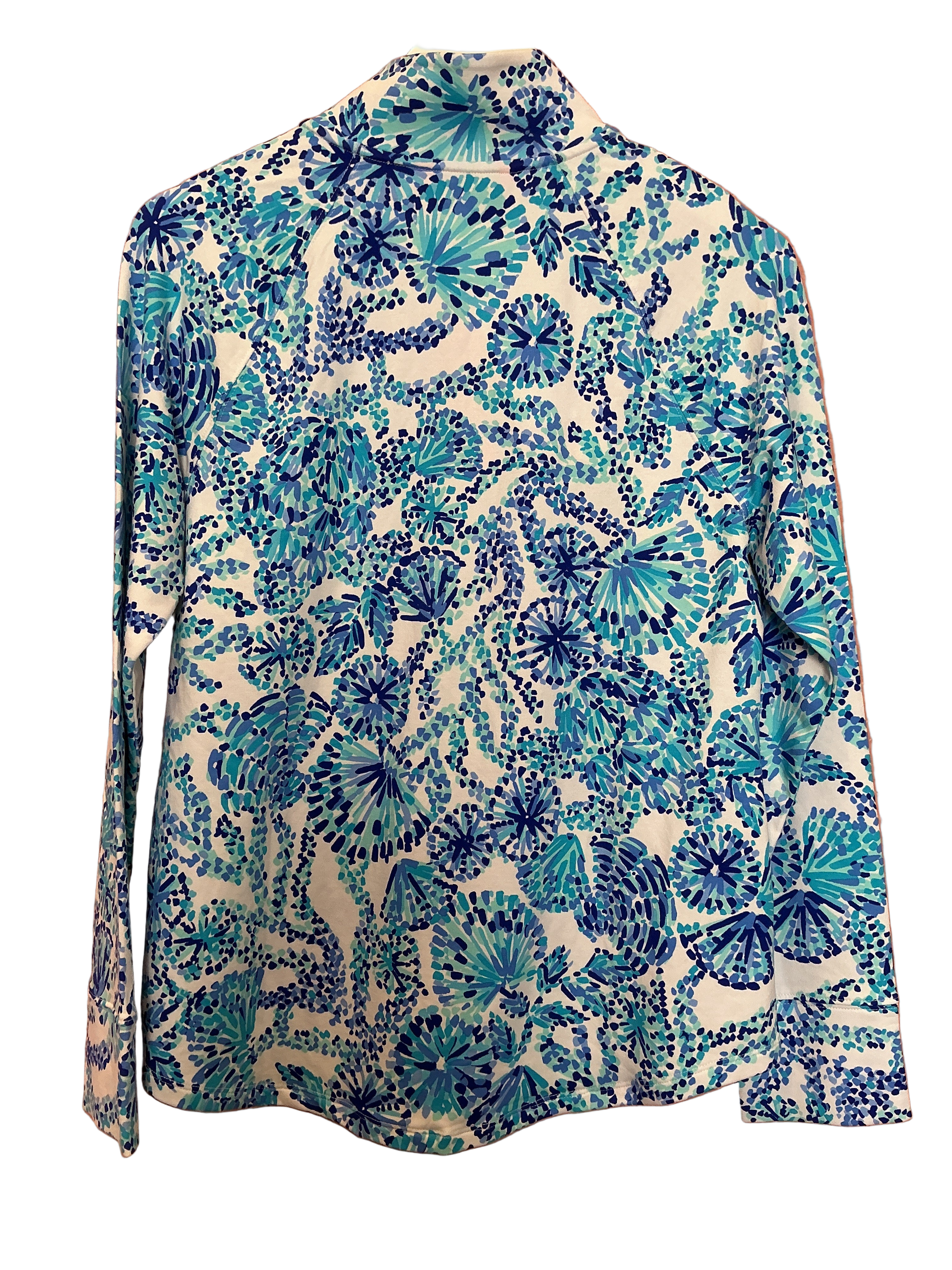 Lilly Pulitzer Skipper Popover NWT - Turquoise Oasis - Shell Me You Love Me - Size M