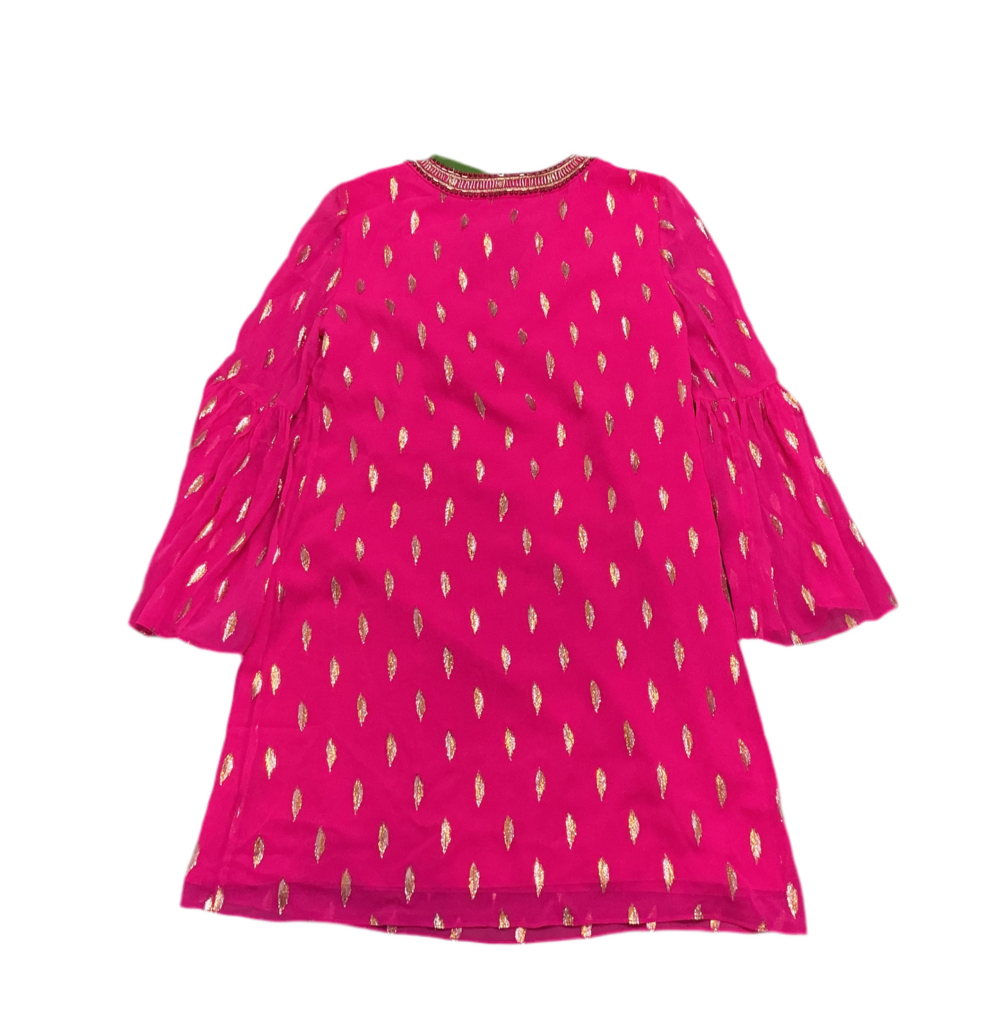 Lilly Pulitzer NWT - Amory Silk Dress - Raz Berry Diamond Metallic Clip - Size 0