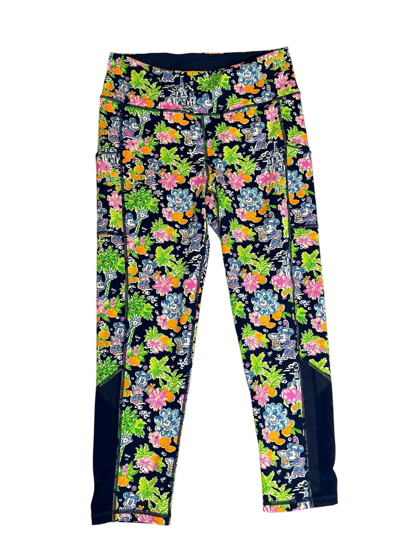 Lilly Pulitzer Weekender High Rise Midi Legging Lilly Loves Disney - Size L