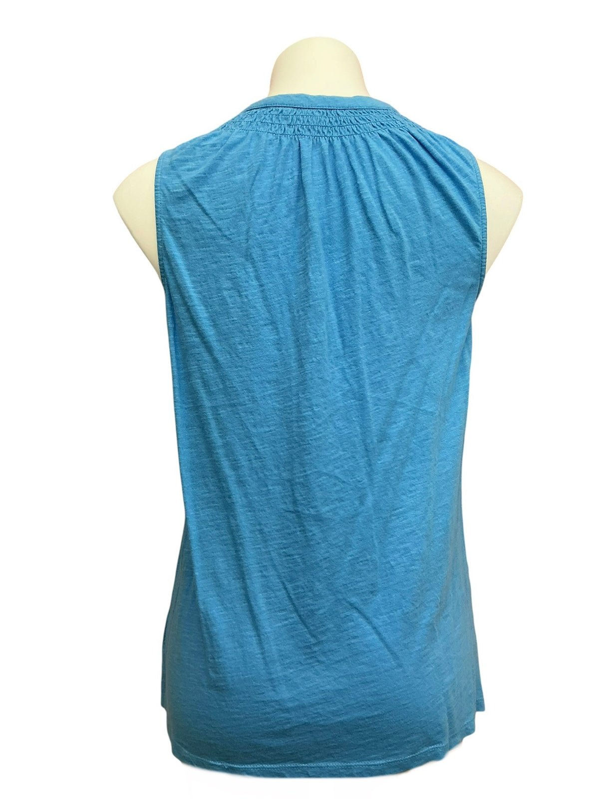 Lilly Pulitzer Essie Sleeveless Knit Top Solid Lapis Blue - Size M