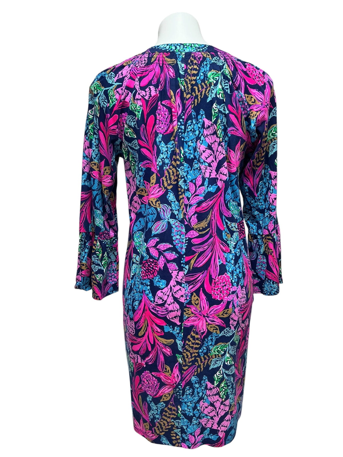 Lilly Pulitzer Norris Dress Aegean Navy Calypso Coast - Size M