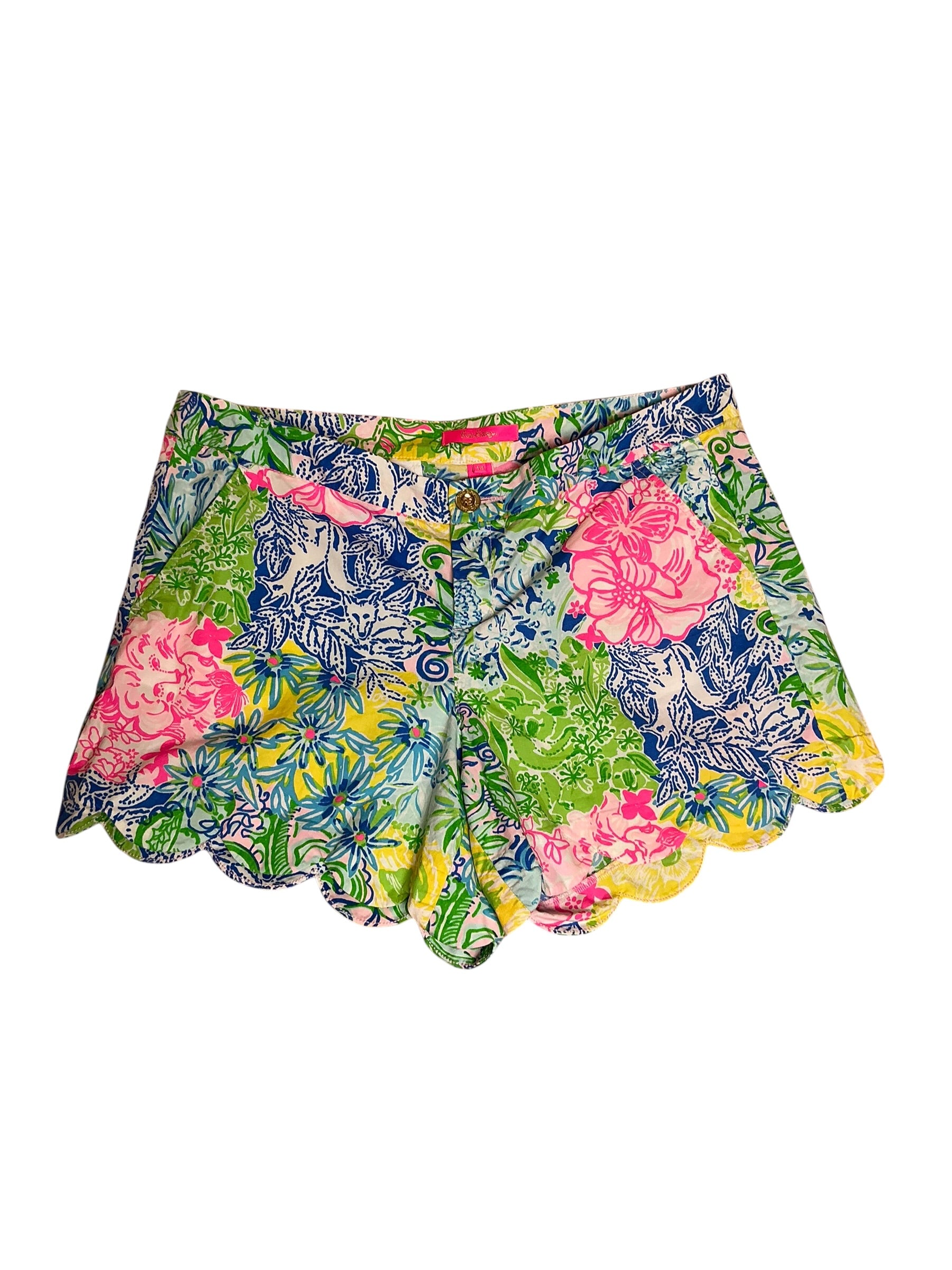 Lilly Pulitzer Buttercup Short Cheek to Cheek - Size 14