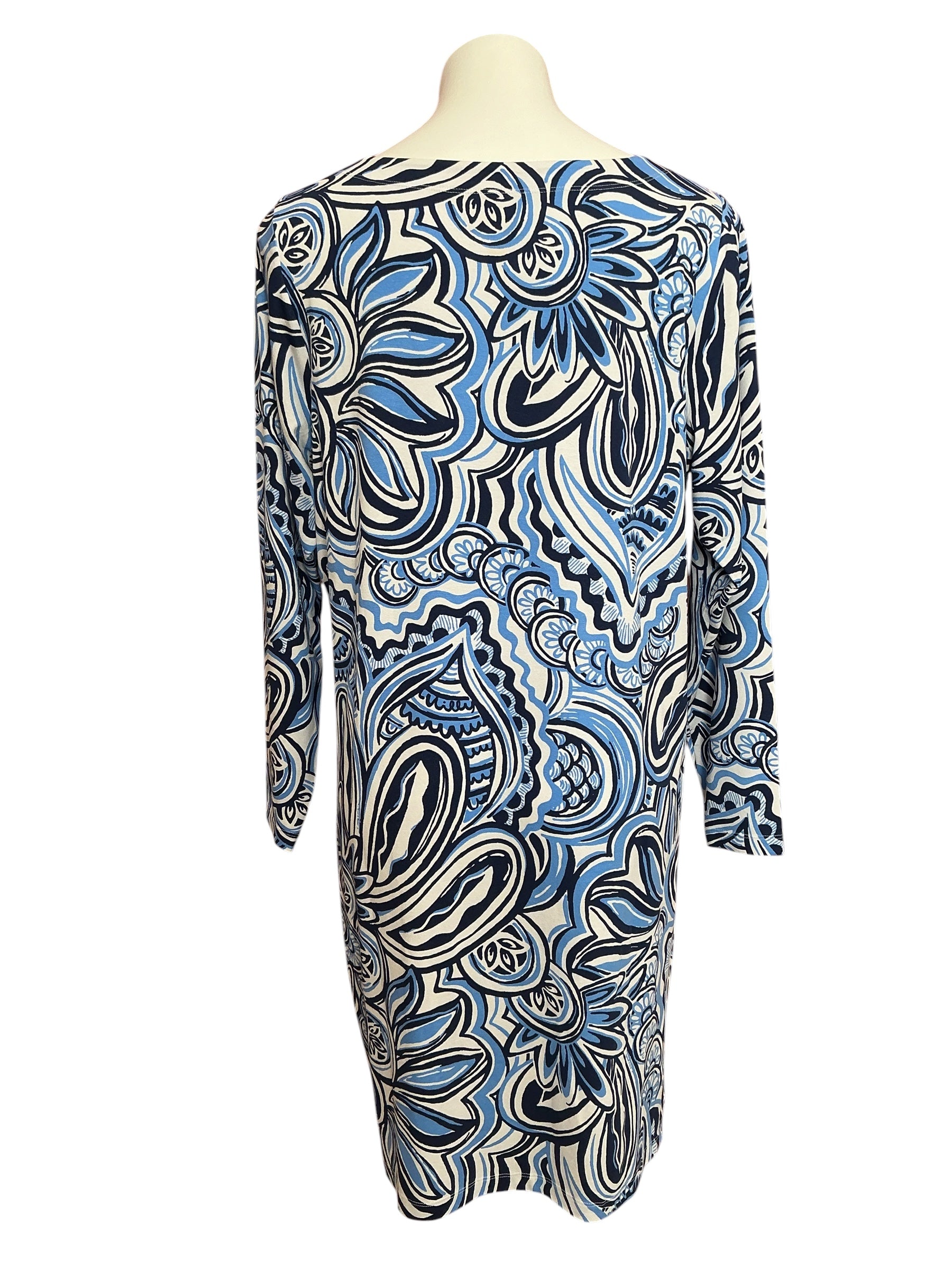 Lilly Pulitzer NWT Maddox UPF 50+ Dress Resort White Give It A Whirl - Size XXL