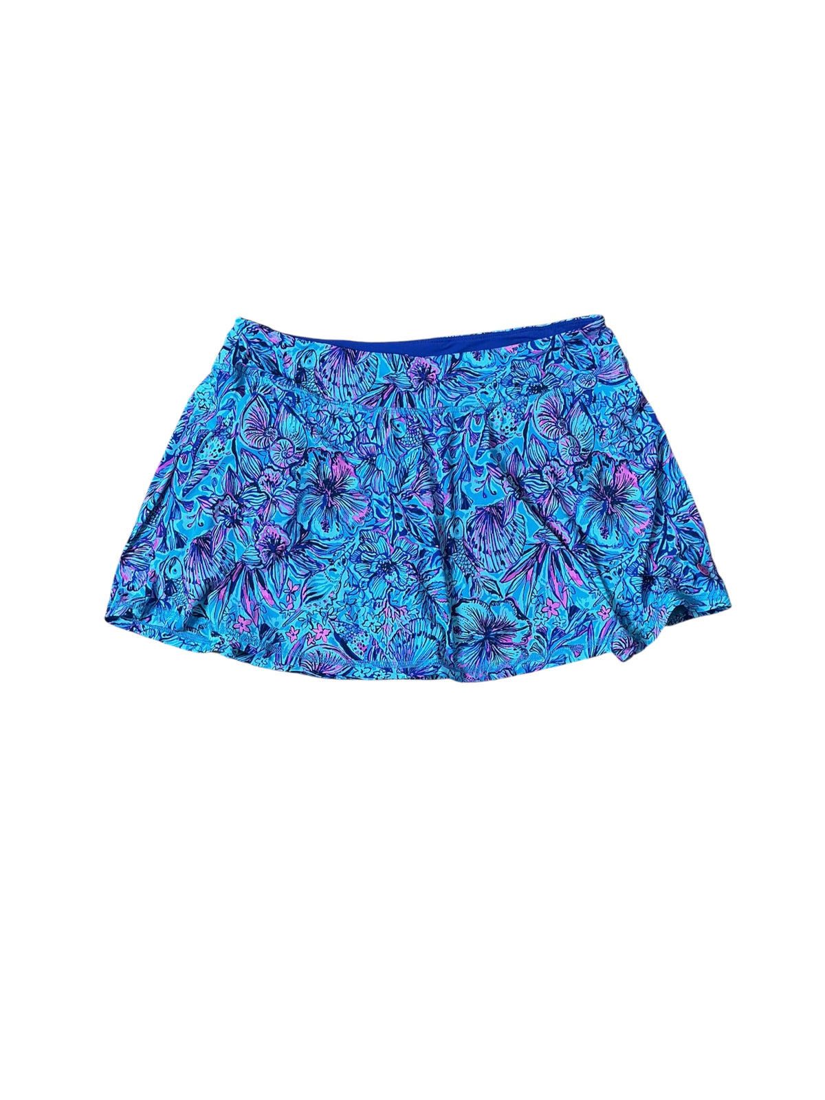 Lilly Pulitzer Luxletic Corrine Skort Sound the Sirens - Size L
