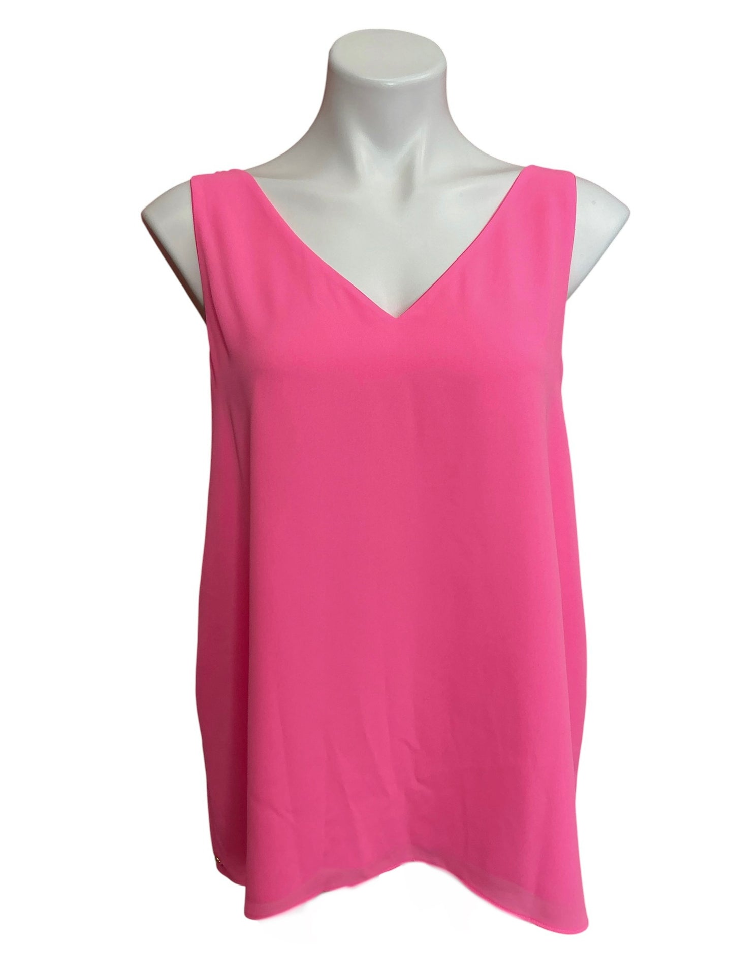 Lilly Pulitzer Florin Reversible Tank Top Prosecco Pink - Size L