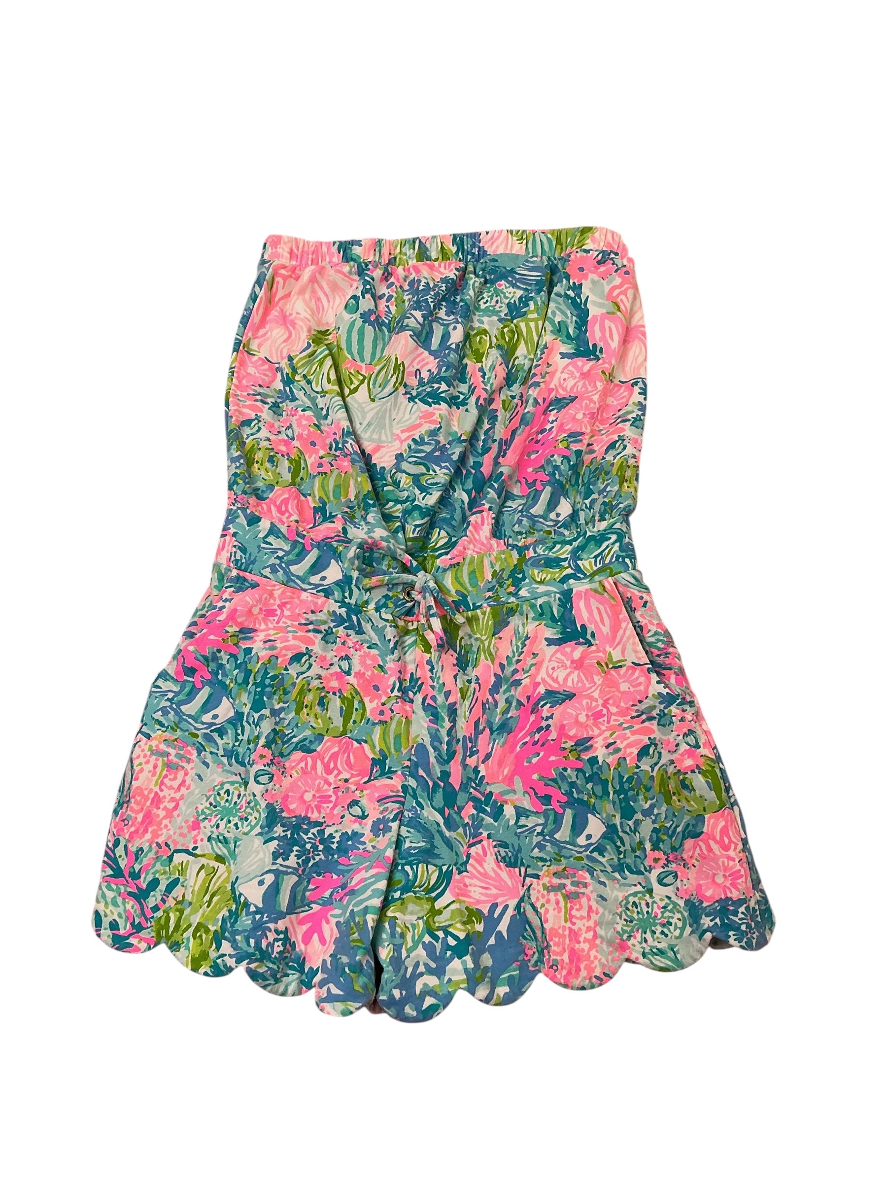 Lilly Pulitzer - Jace Romper - Fished My Wish Multi - Size S