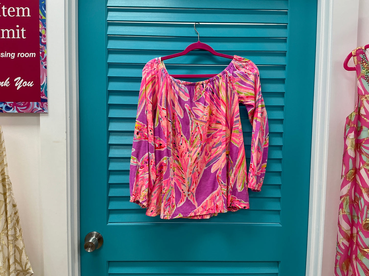 Lilly Pulitzer Long Sleeve Top - Size S