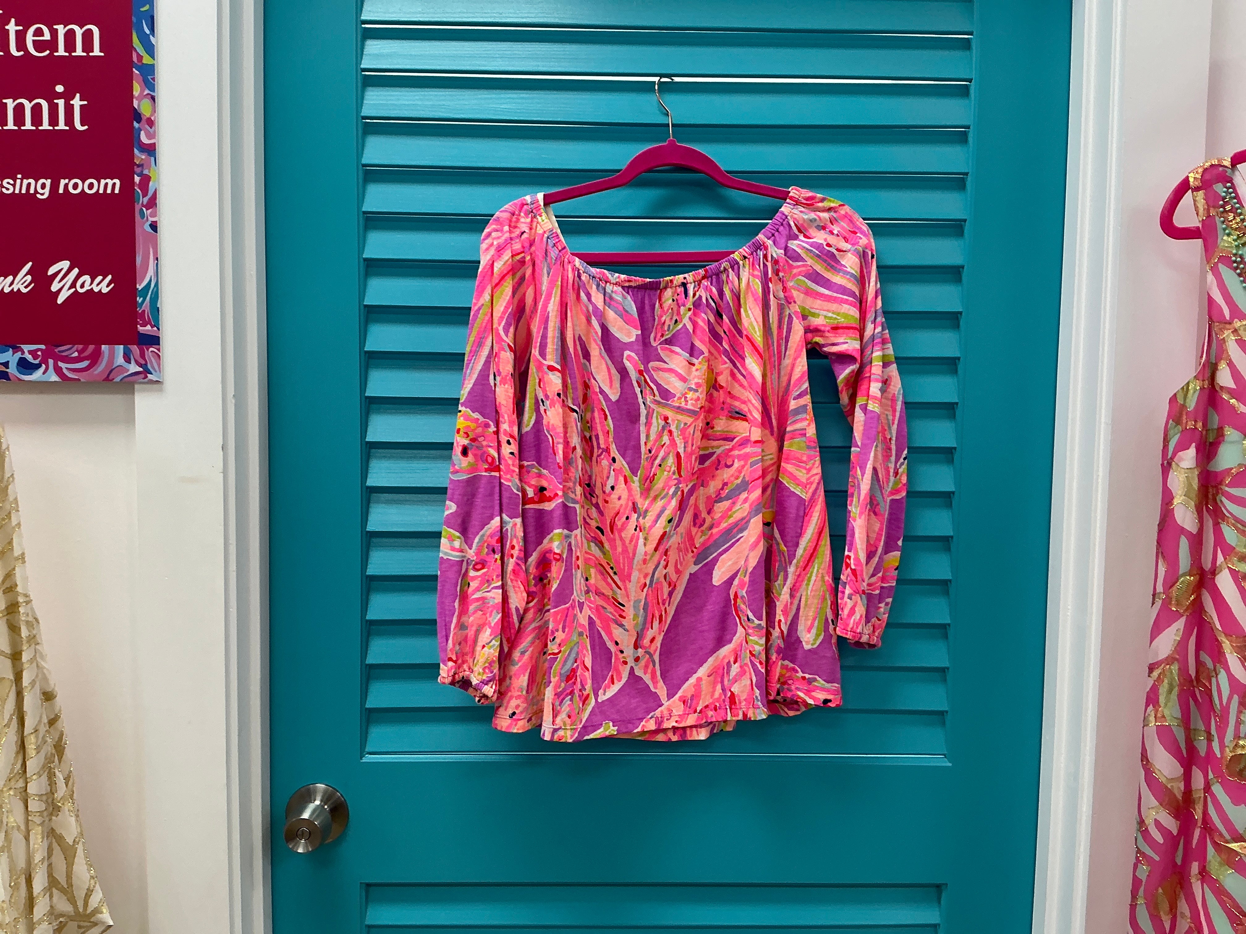 Lilly Pulitzer Long Sleeve Top - Size S