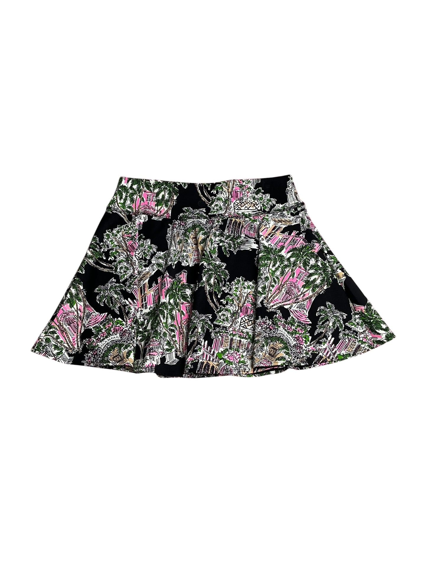 Lilly Pulitzer- NWT Barcelona High Rise Skort Onyx PB Anniversary Toile Size L