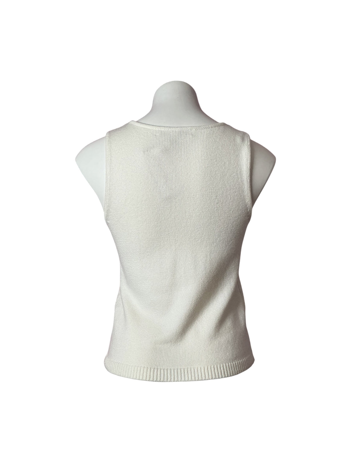 Lilly Pulitzer Esli Sweater Tank Resort White - Size XS