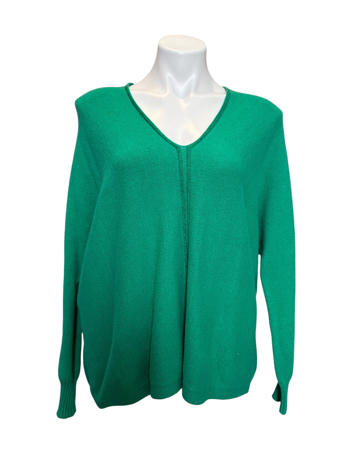 Lilly Pulitzer Sevie Sweater Botanical Green - Size L