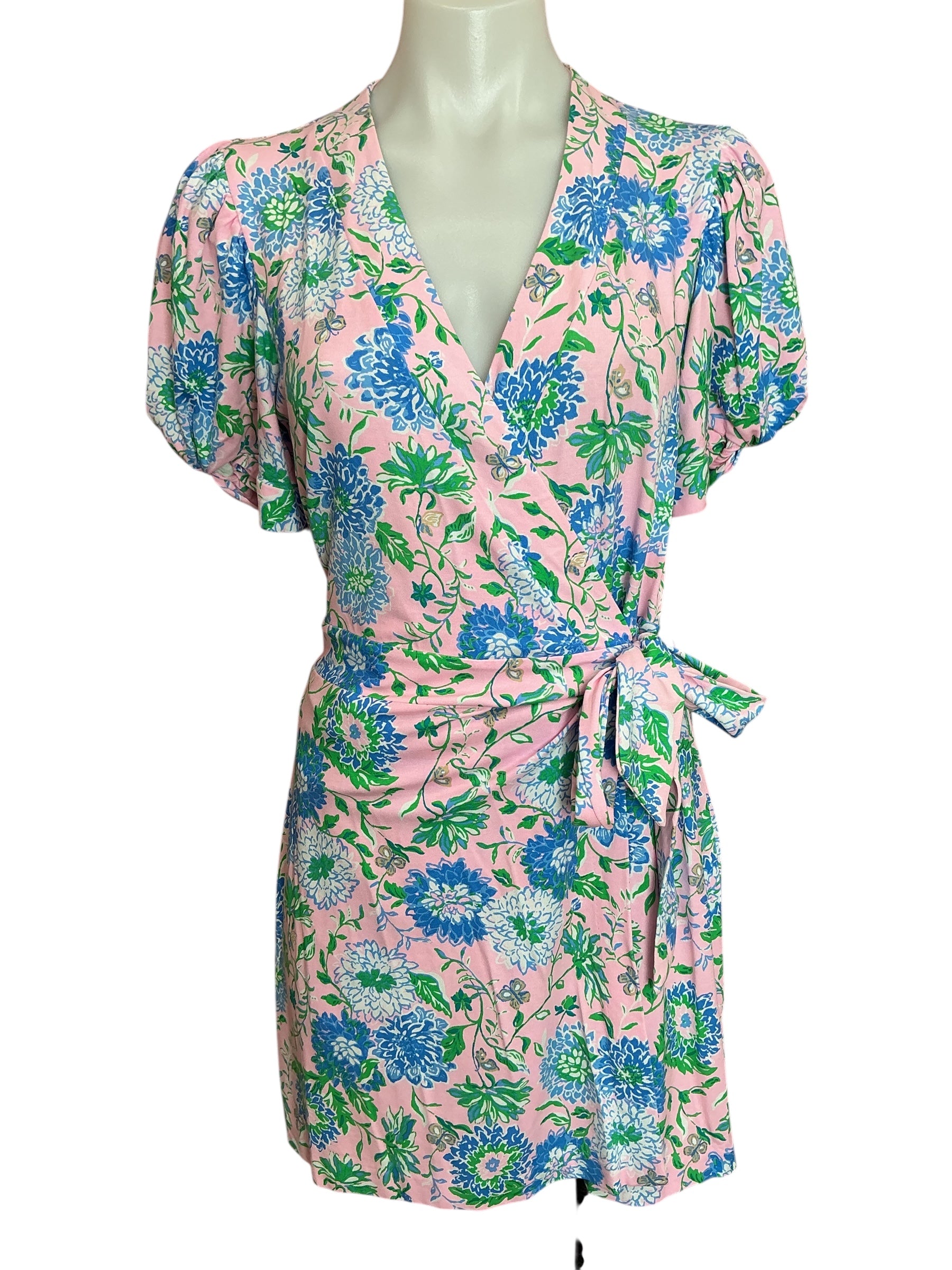 Lilly Pulitzer Sailynn Romper Conch Shell Pink Rumor Has It - Size S