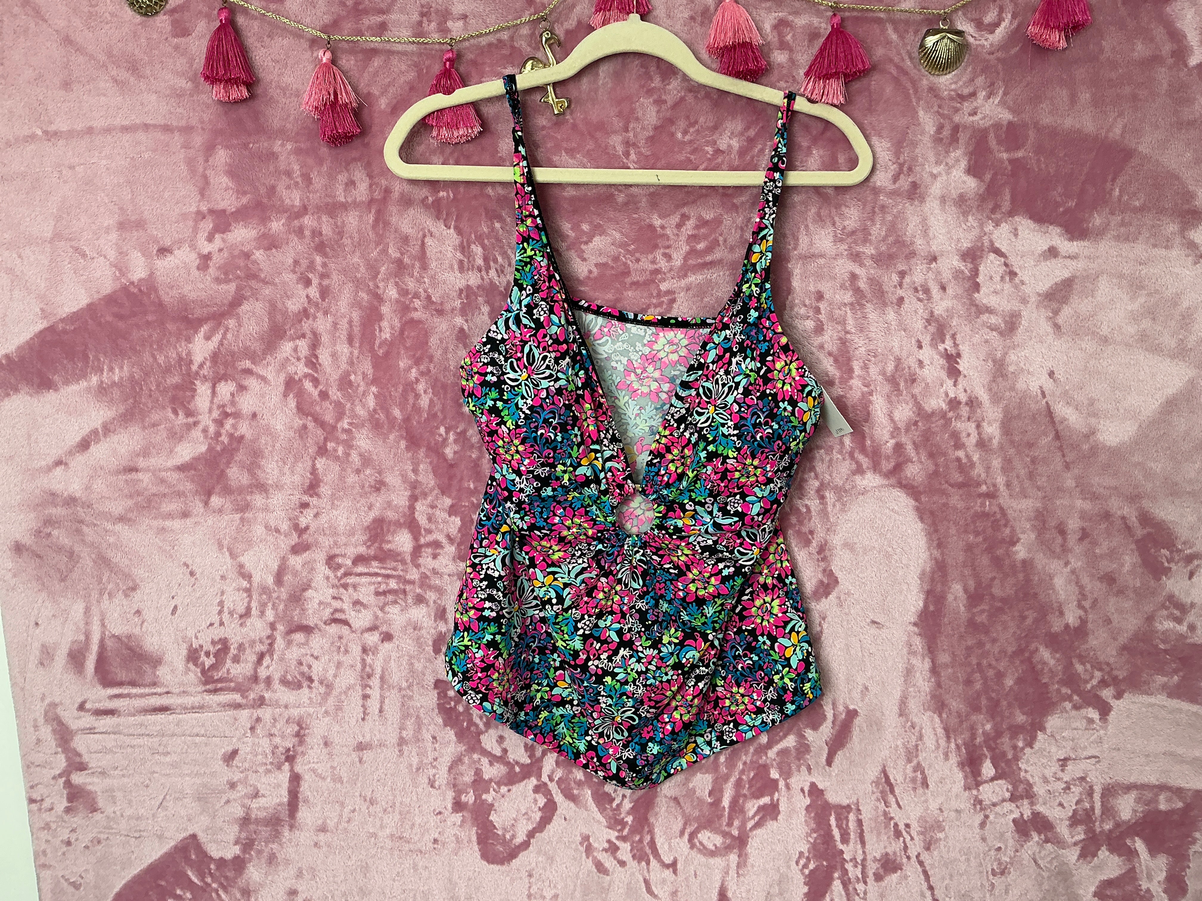 Lilly Pulitzer Tankini Top - Size 14