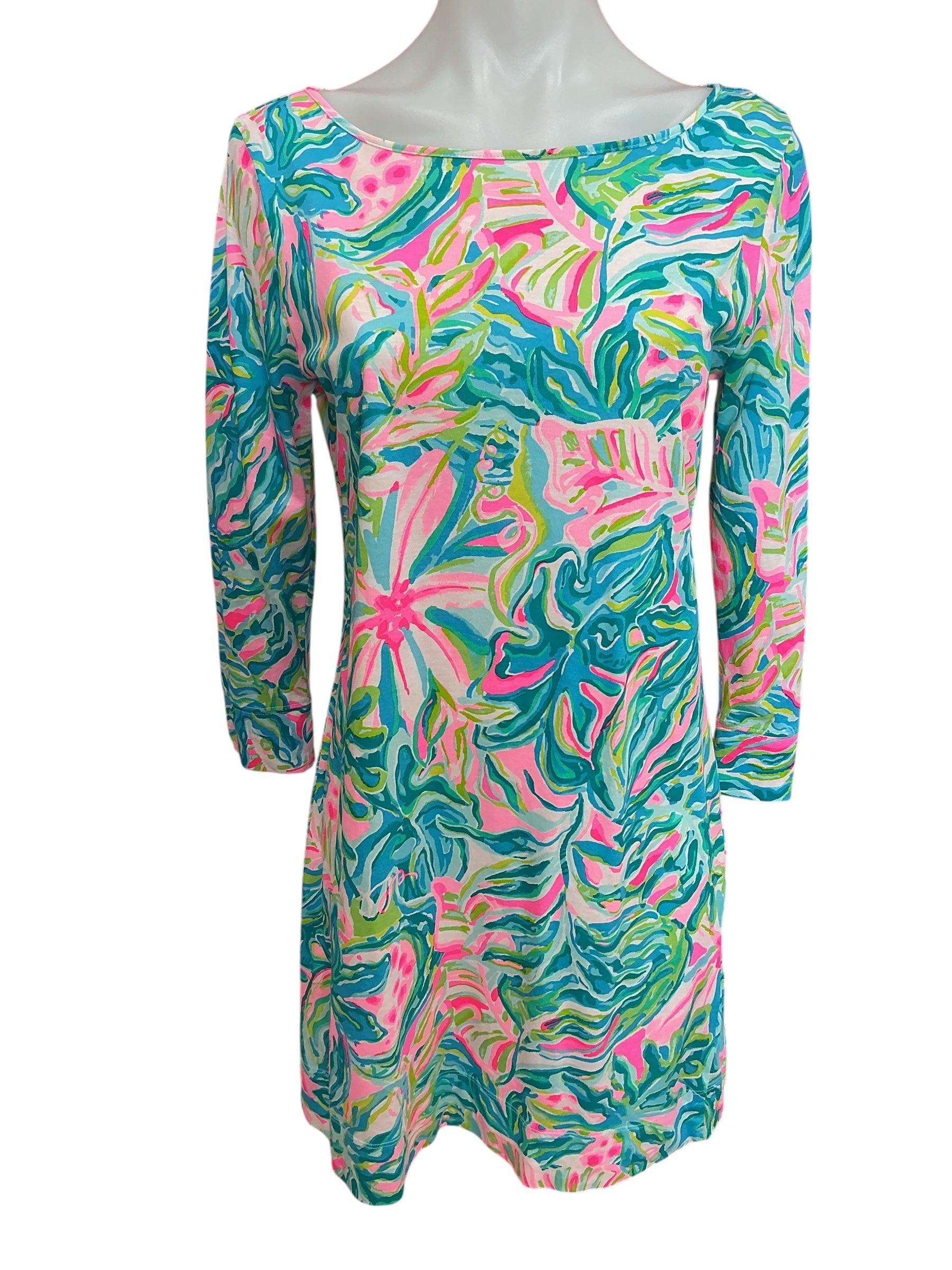 Lilly Pulitzer Marlowe T-Shirt Dress Croc My World - Size S