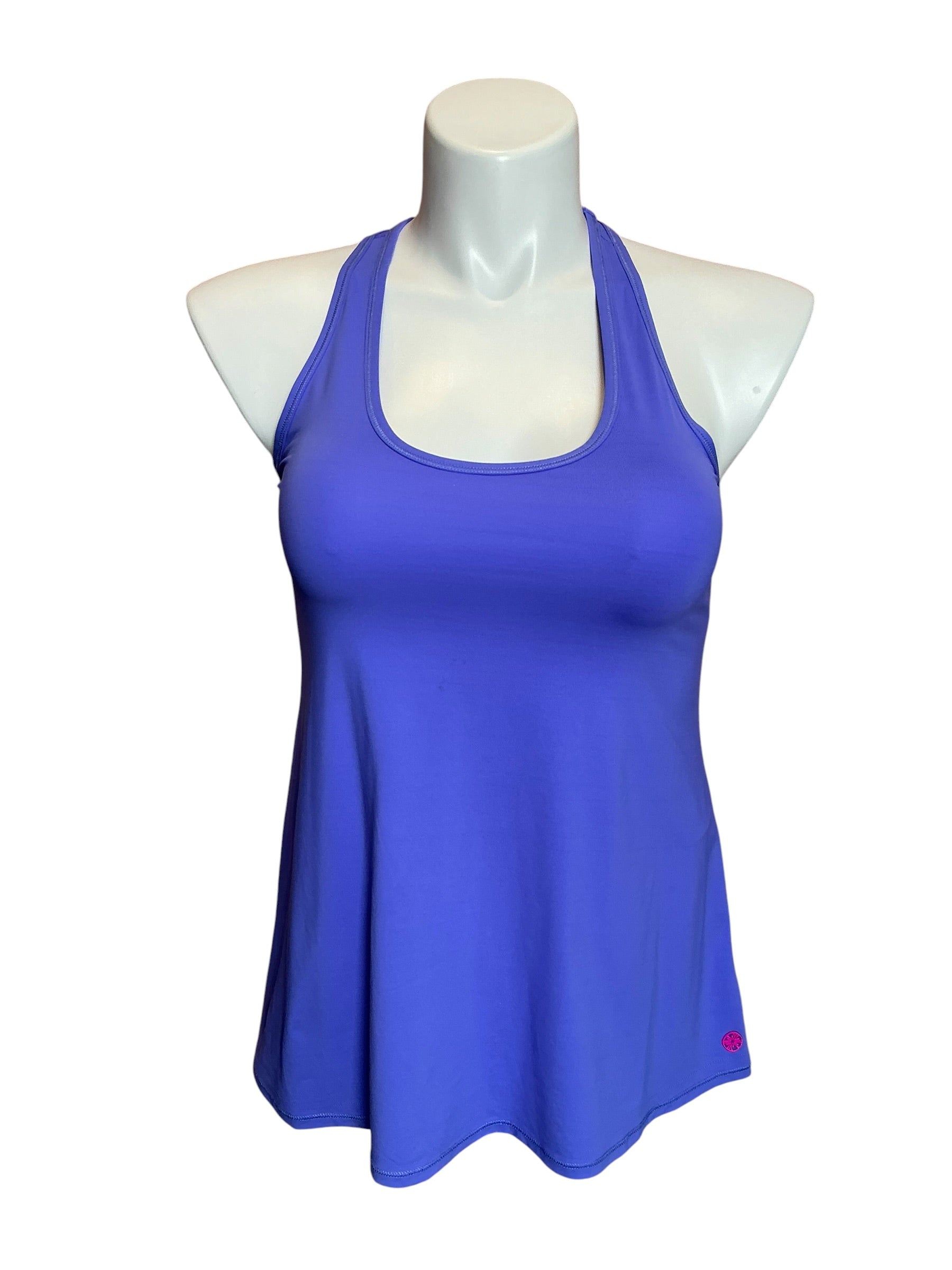 Lilly Pulitzer NWT Luxletic Tank UPF 50+ Aurora Purple - Size S