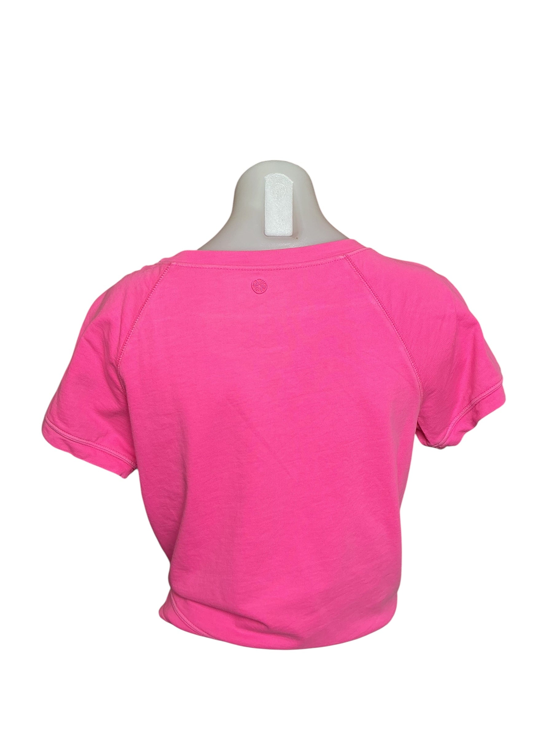 Lilly Pulitzer Luxletic Emmaline Pullover Top - Neon Pink - Size XS