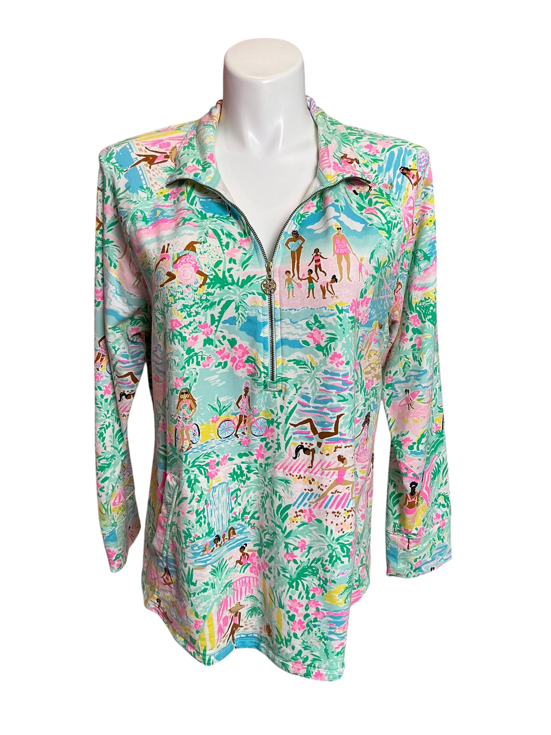 Lilly Pulitzer Skipper Popover Let's Get Together - Size XXL