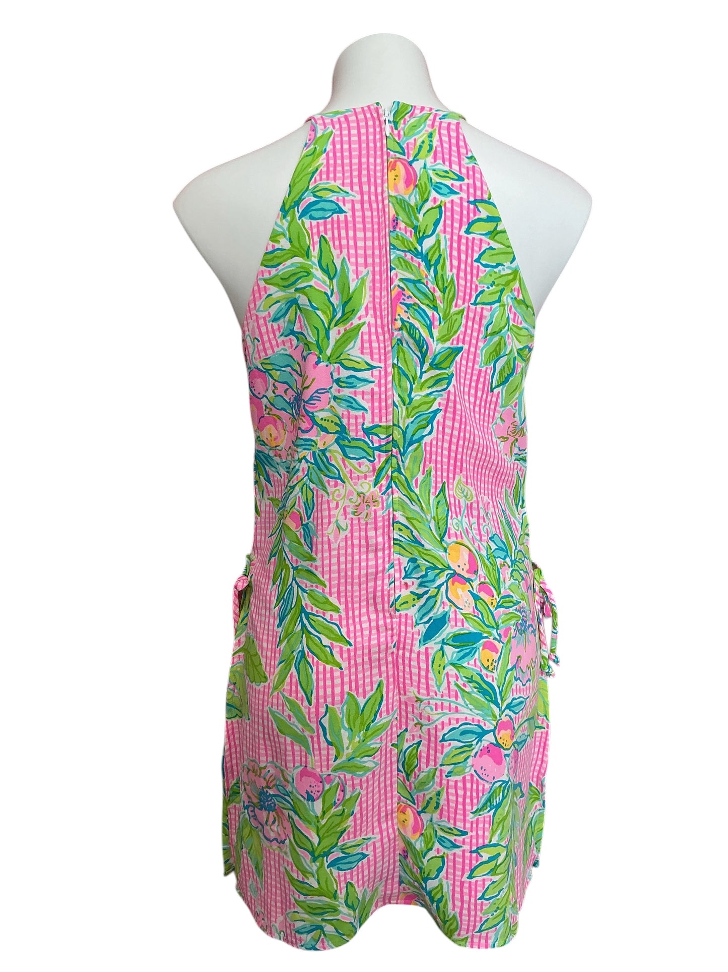 Lilly Pulitzer Pearl Romper Don’t Stop Beleafing - Size 6
