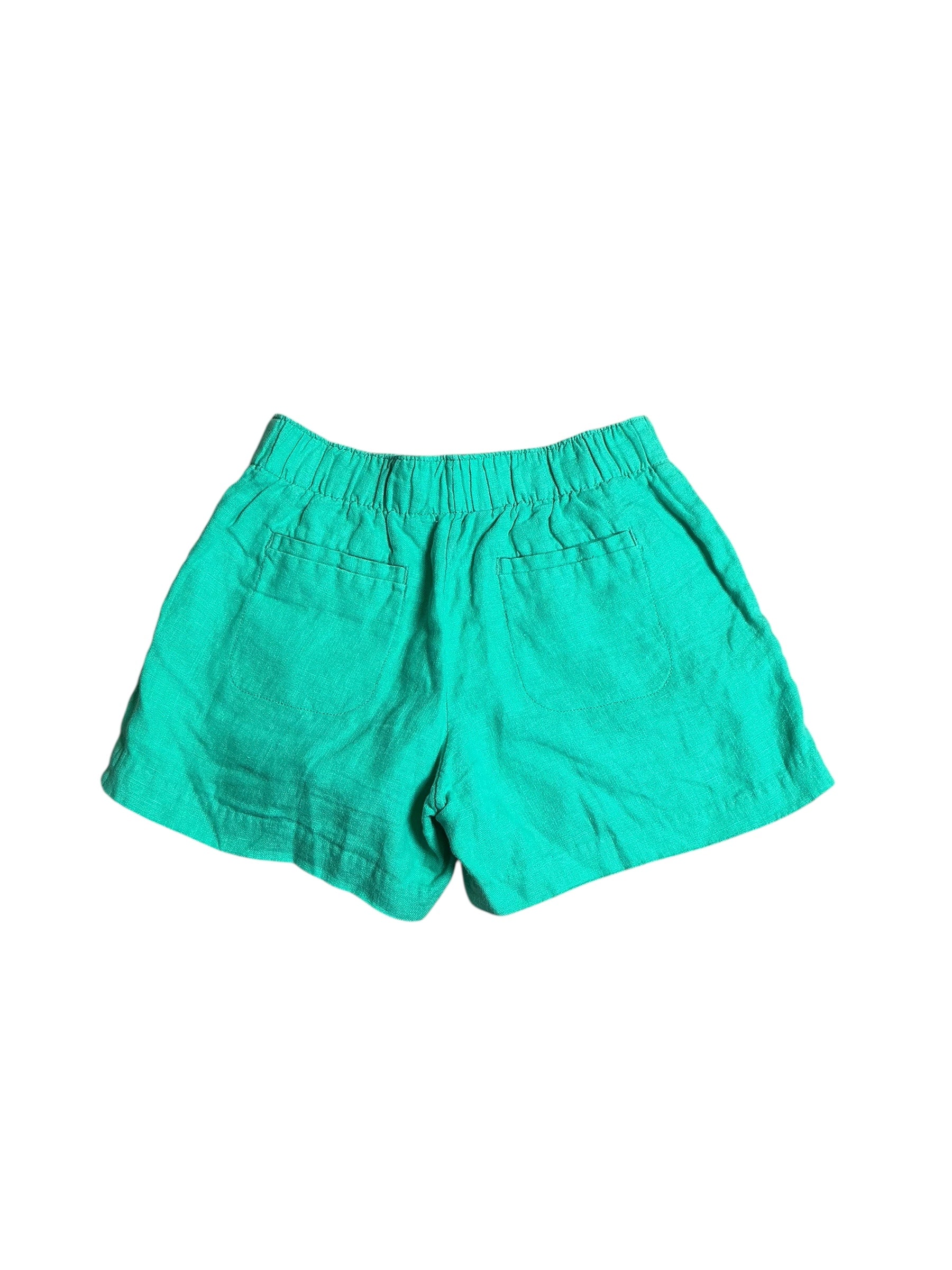 Lilly Pulitzer Lilo Linen Short Gustavia Green - Size XS
