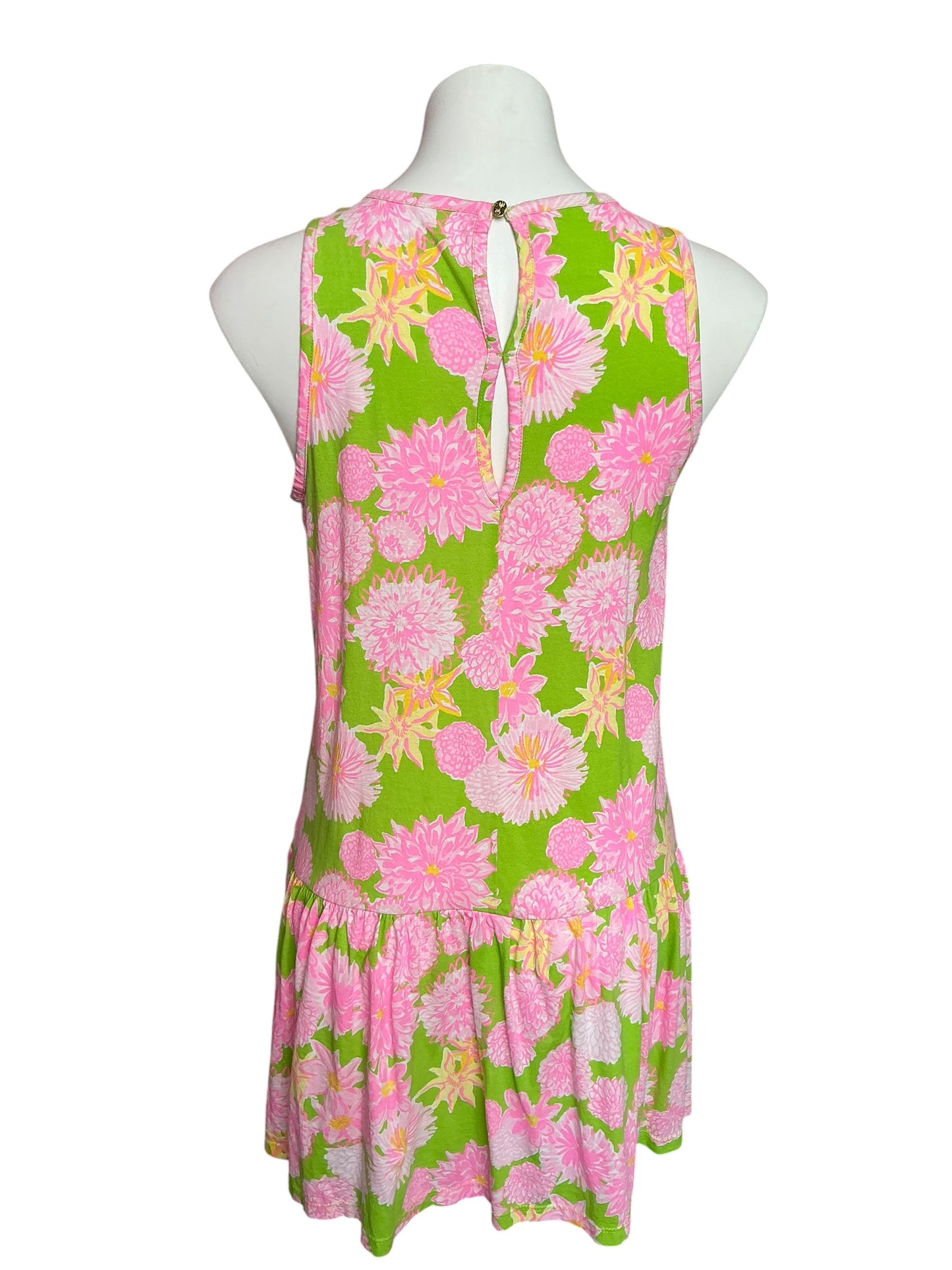 Lilly Pulitzer Dixi Dress Multi Seaside Garden - Size S