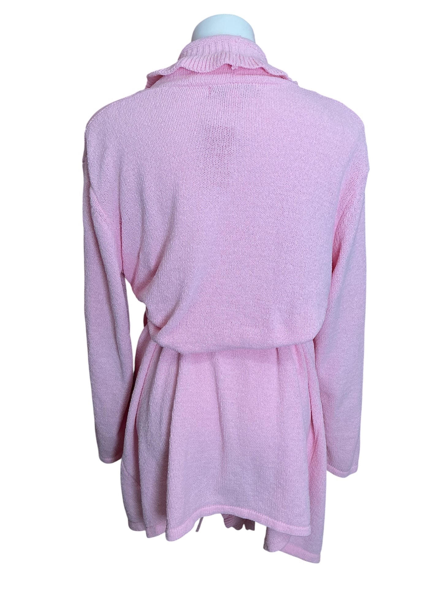 Lilly Pulitzer Melville Ruffle Robe Bright Bubblegum Pink - Size XXL