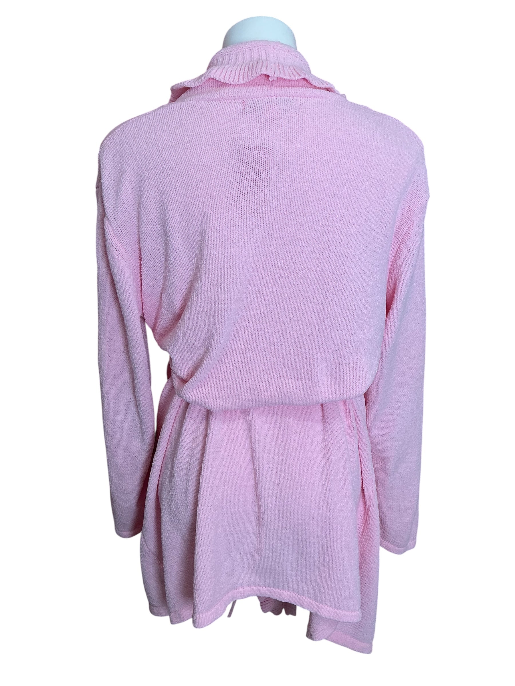 Lilly Pulitzer Melville Ruffle Robe Bright Bubblegum Pink - Size XXL
