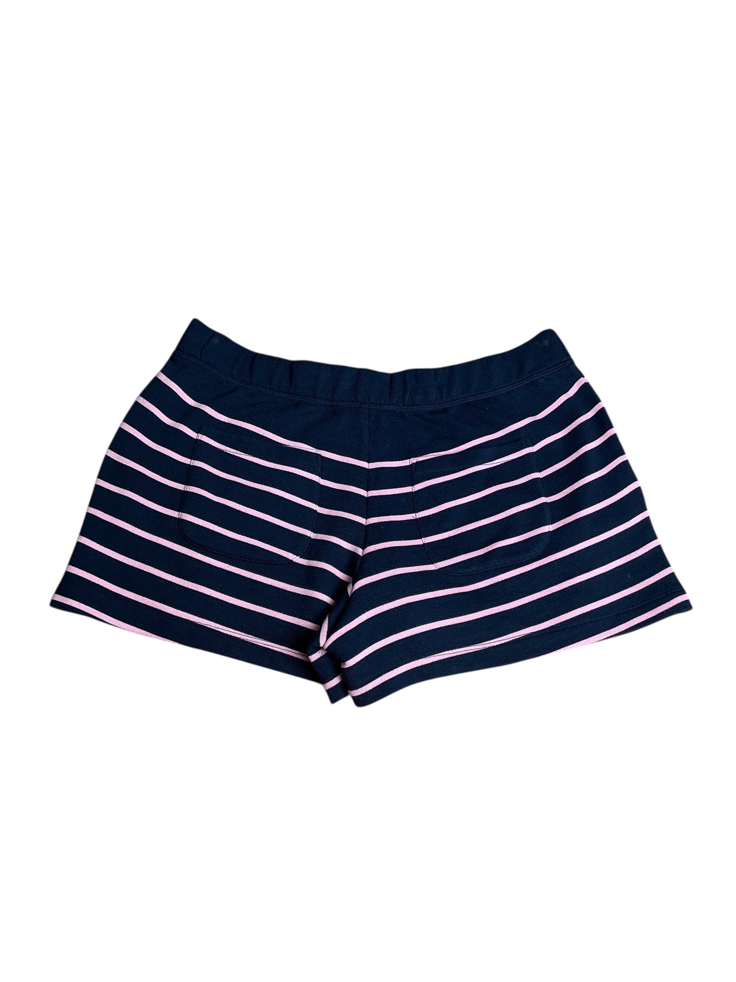 Lilly Pulitzer- Audra Mid Rise Terry Short Low Tide Navy Legacy Stripe Size L