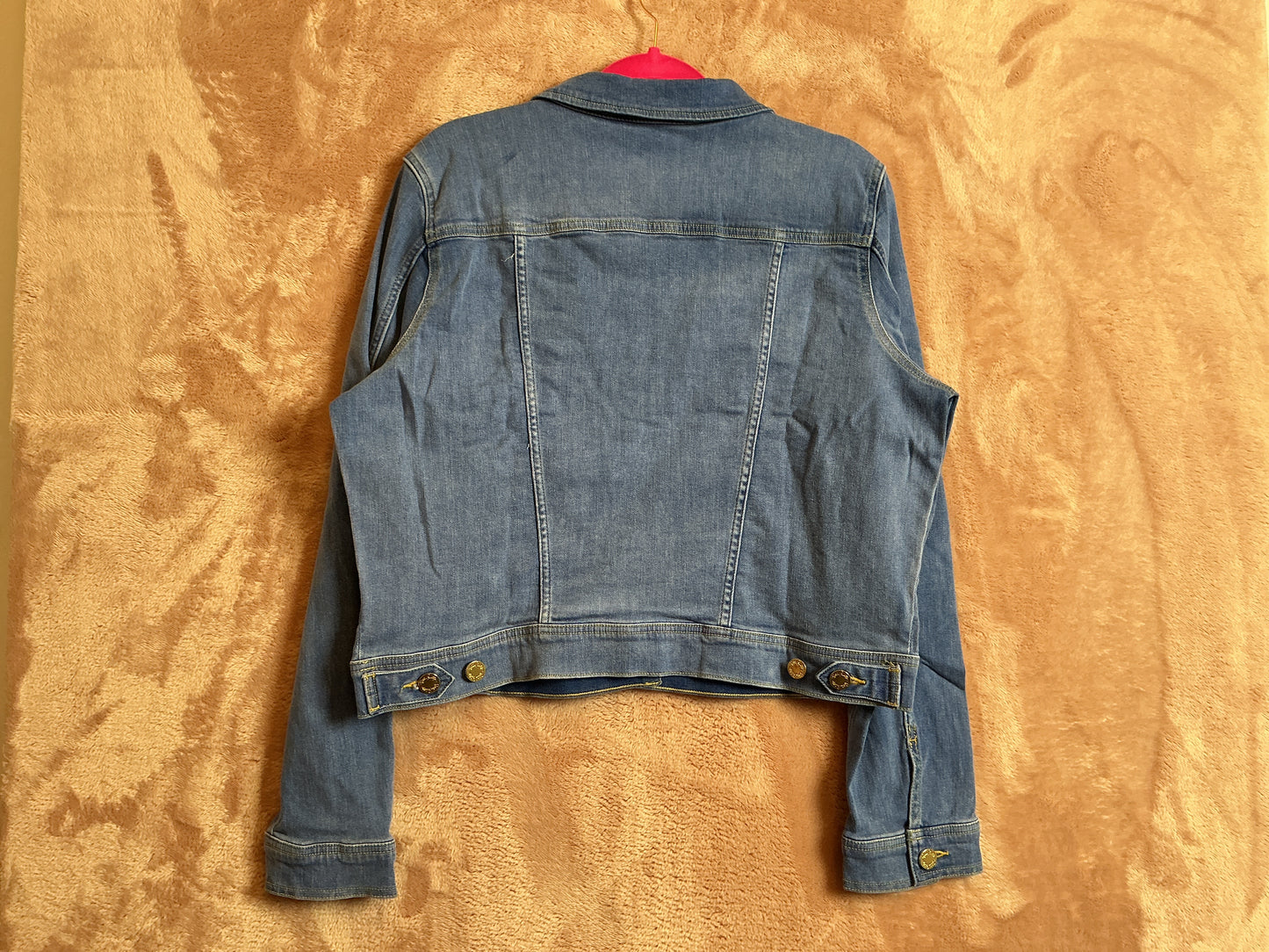 Lilly Pulitzer NWT - Seaspray Denim Jacket - Caribbean Blues Wash - Size XL