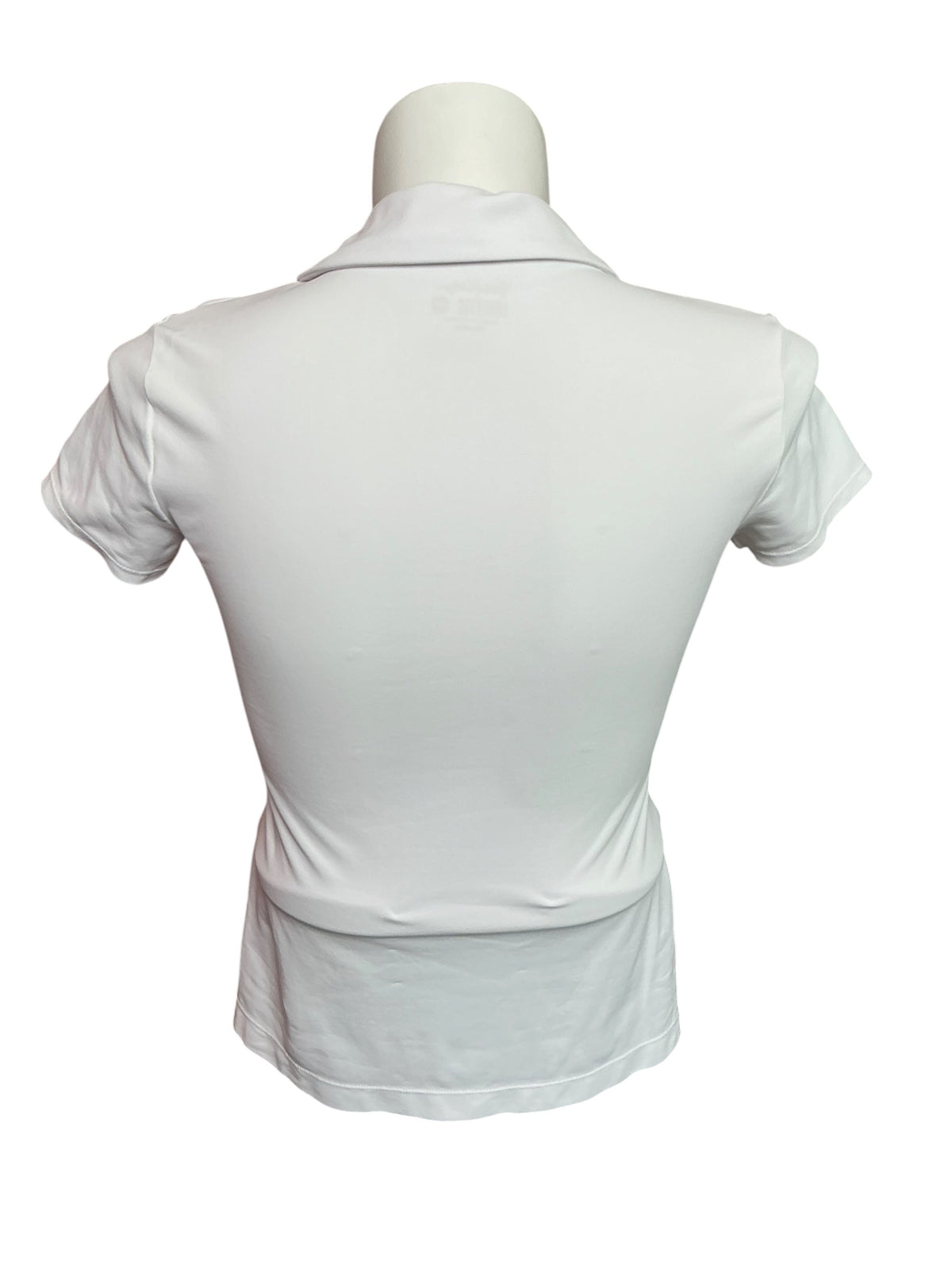 Lilly Pulitzer UPF 50+ Luxletic Frida Ruffle Polo Top Resort White - Size M