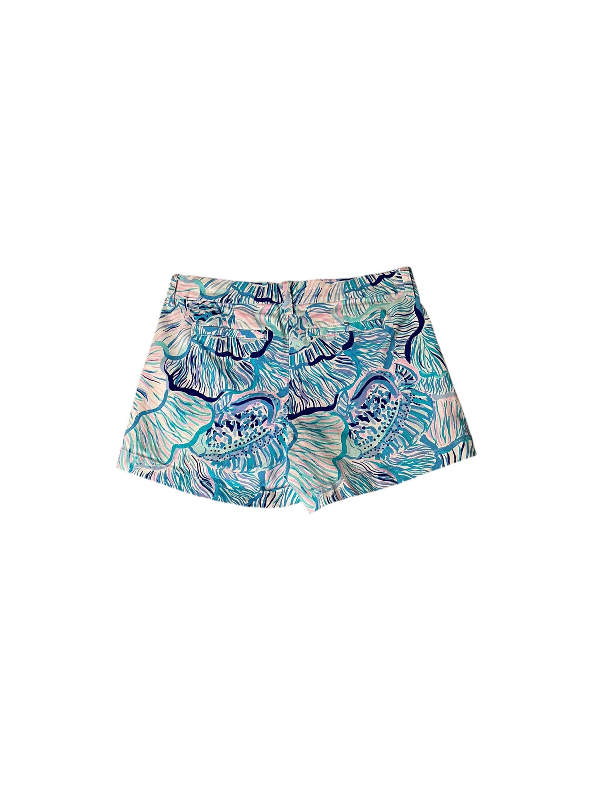Lilly Pulitzer Kellar Stretch Shorts Fishful Thinking - Size 6