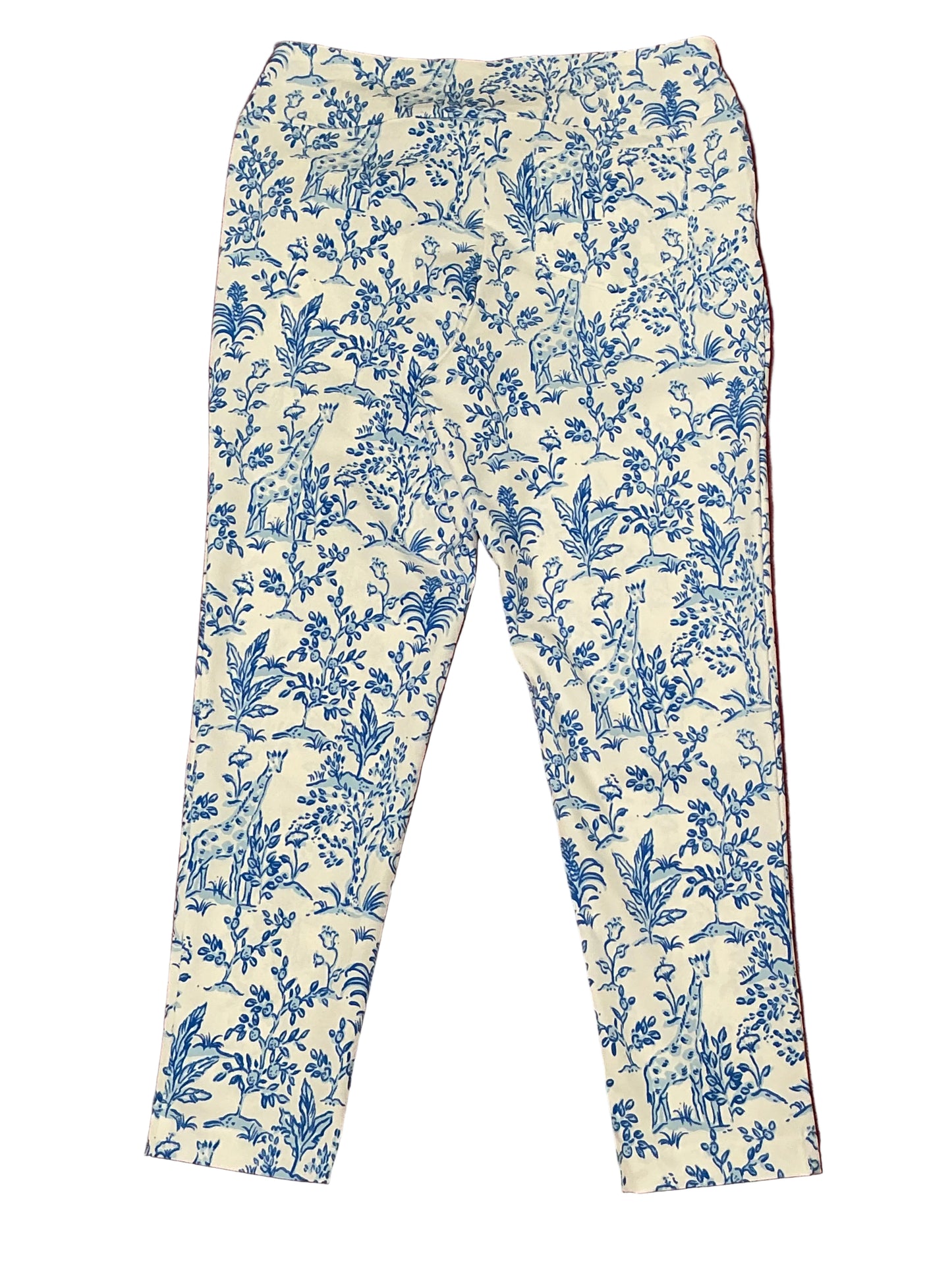 Lilly Pulitzer NWT - Luxletic 28” Corso Pant UPF 50+ - Resort White Tall Tales Golf - Size 12