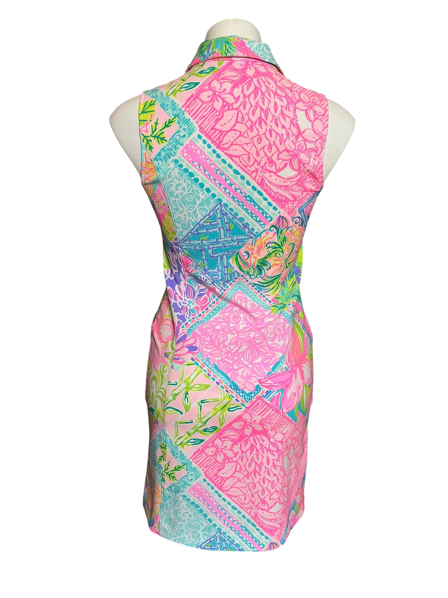 Lilly Pulitzer Luxletic Esmae Dress Block Party - Size 00
