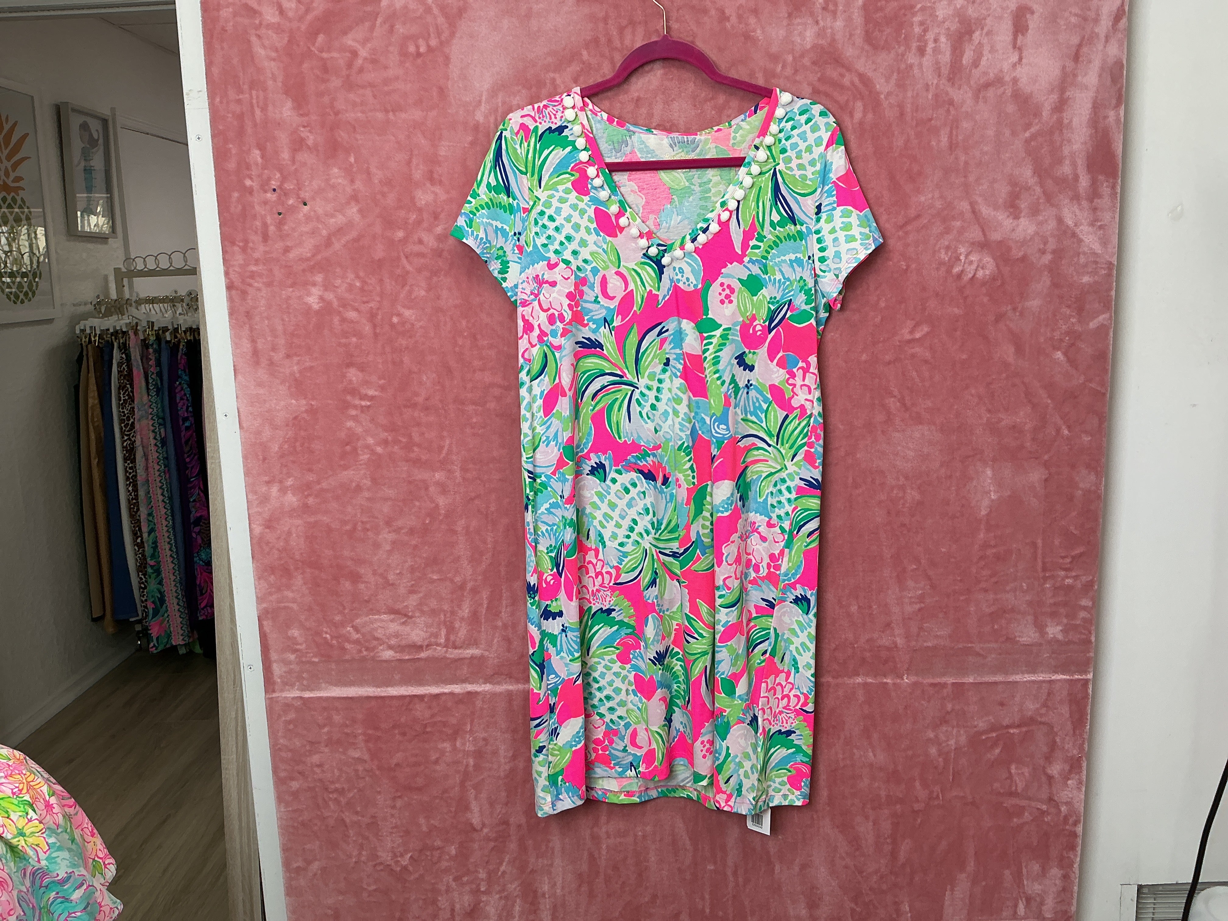 Lilly Pulitzer NWT Etta Dress Raise The Bar - Size M