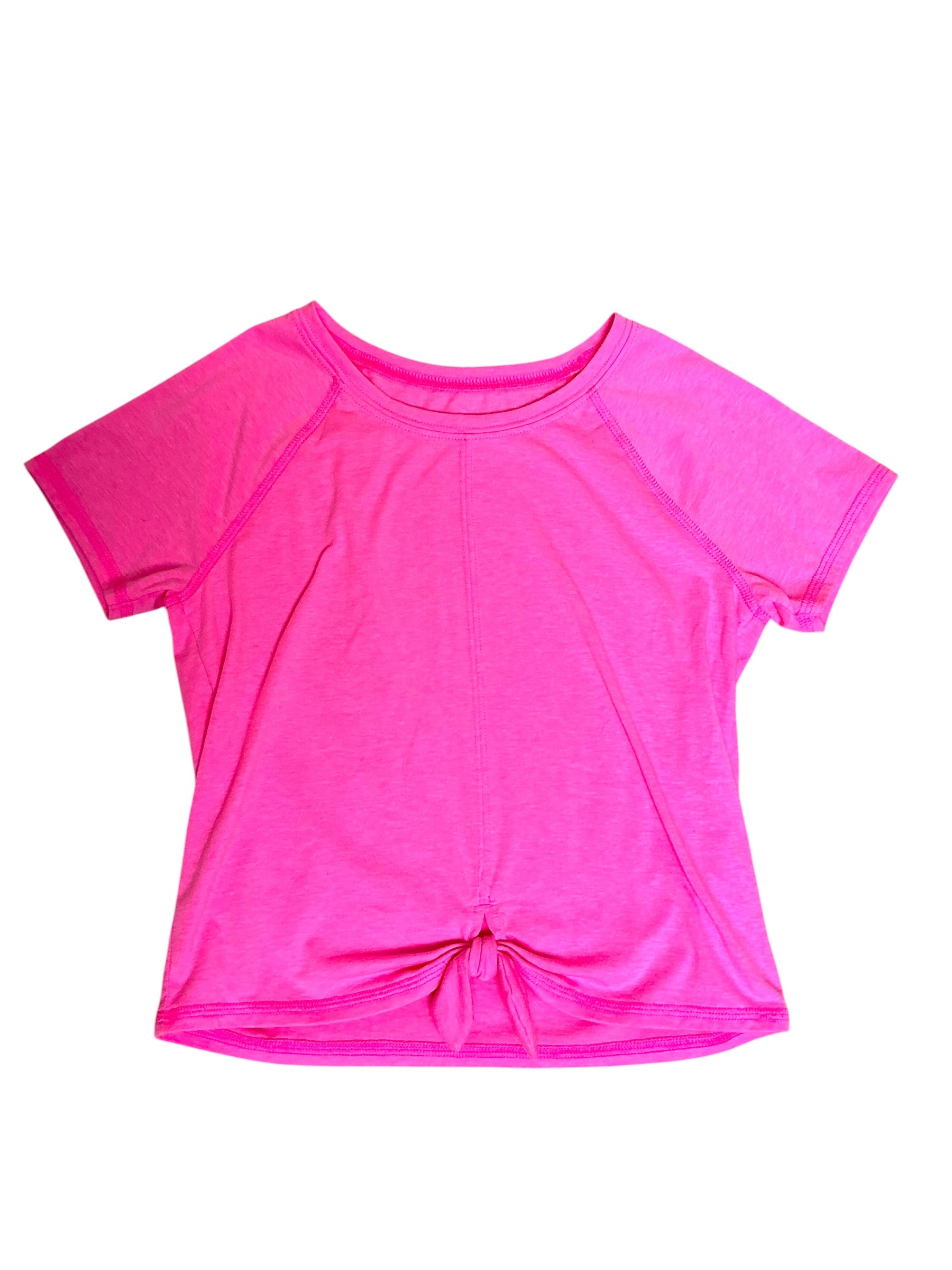 Lilly Pulitzer Kieran Active Tee SPF 50+ Pink Palms - Size XL (12-14)