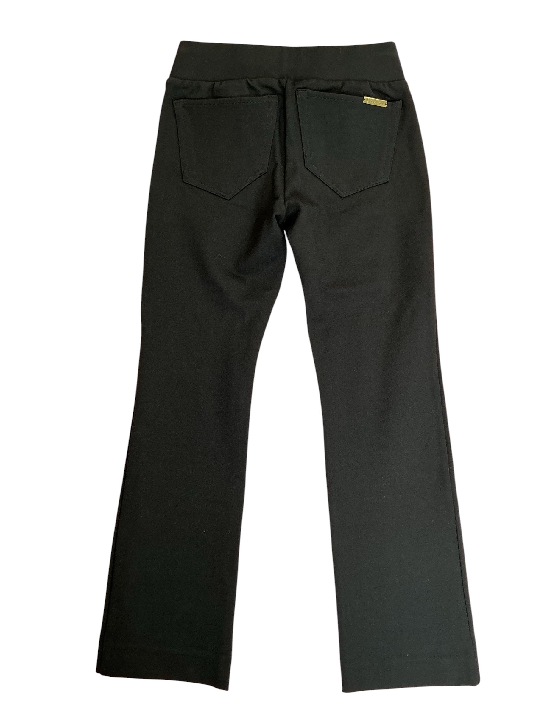 Lilly Pulitzer NWT MIA Crop Flare Ponte Pants Onyx Black - Size XS