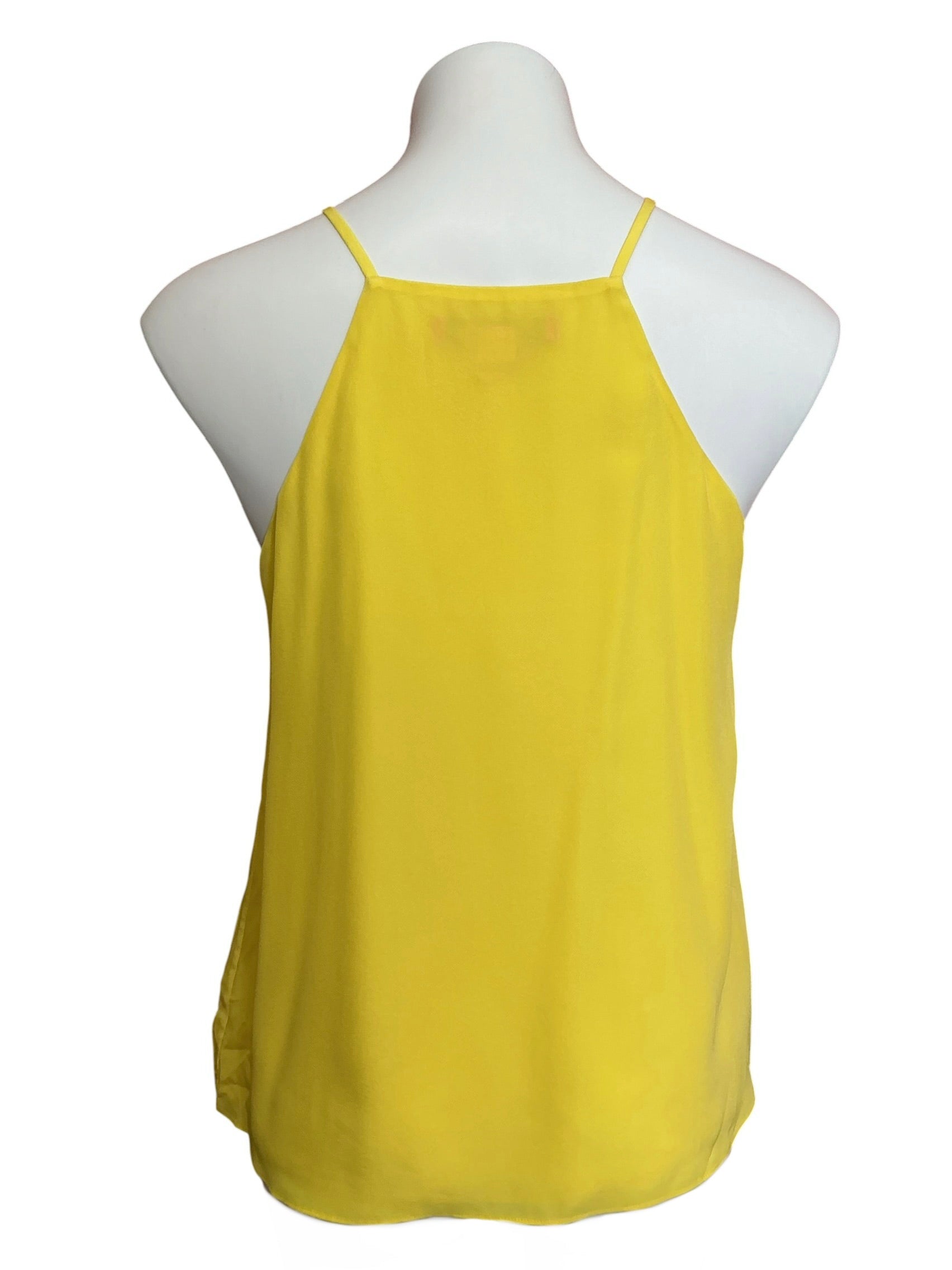 Lilly Pulitzer Rae Silk Top Lilly’s Lemon - Size S
