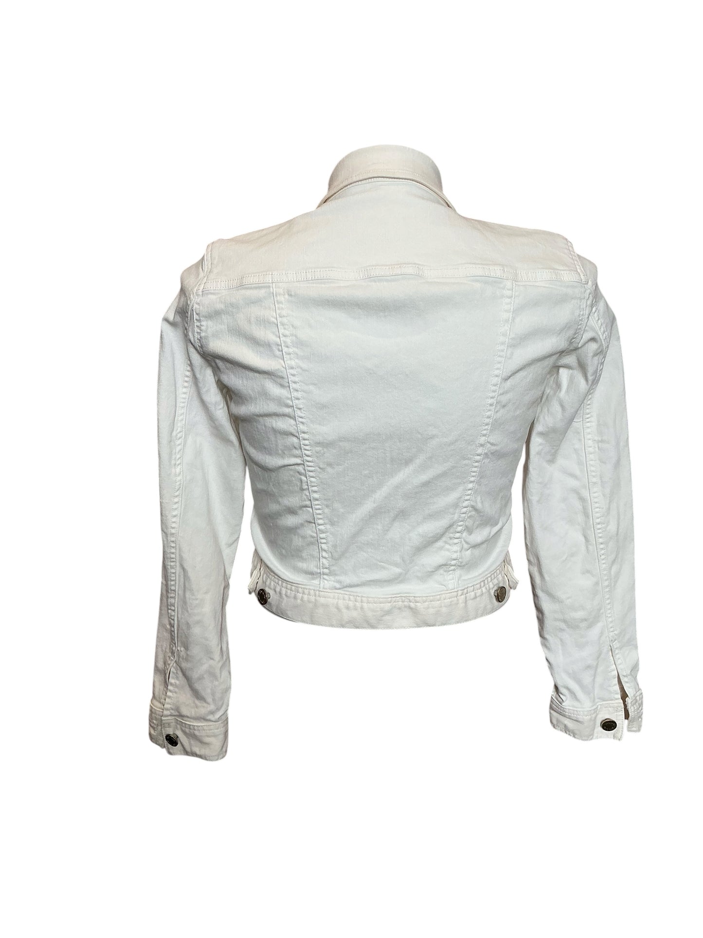 Lilly Pulitzer Seaspray Denim Jacket Resort White - Size M